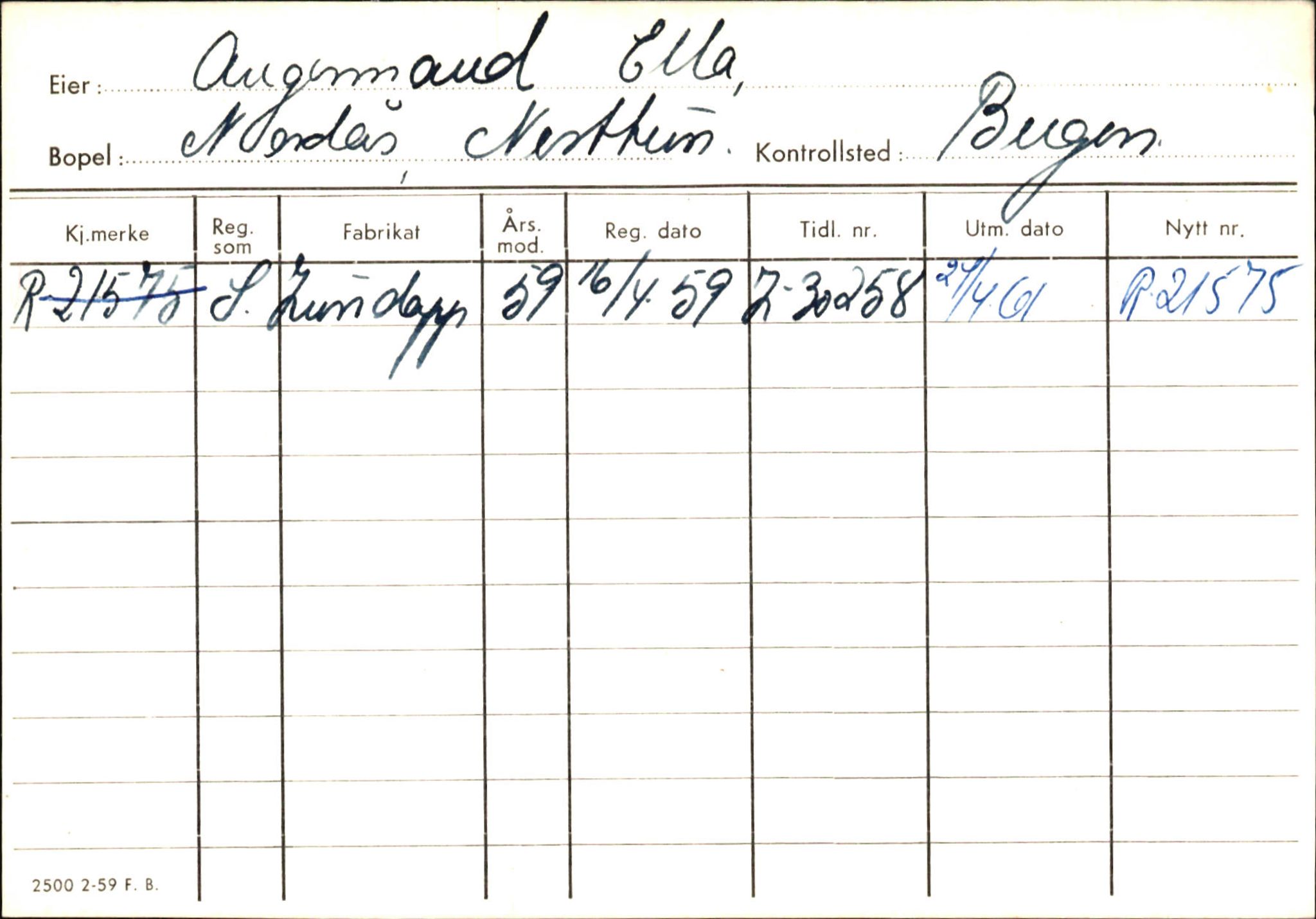 Statens vegvesen, Hordaland vegkontor, AV/SAB-A-5201/2/Ha/L0002: R-eierkort A, 1920-1971, p. 512