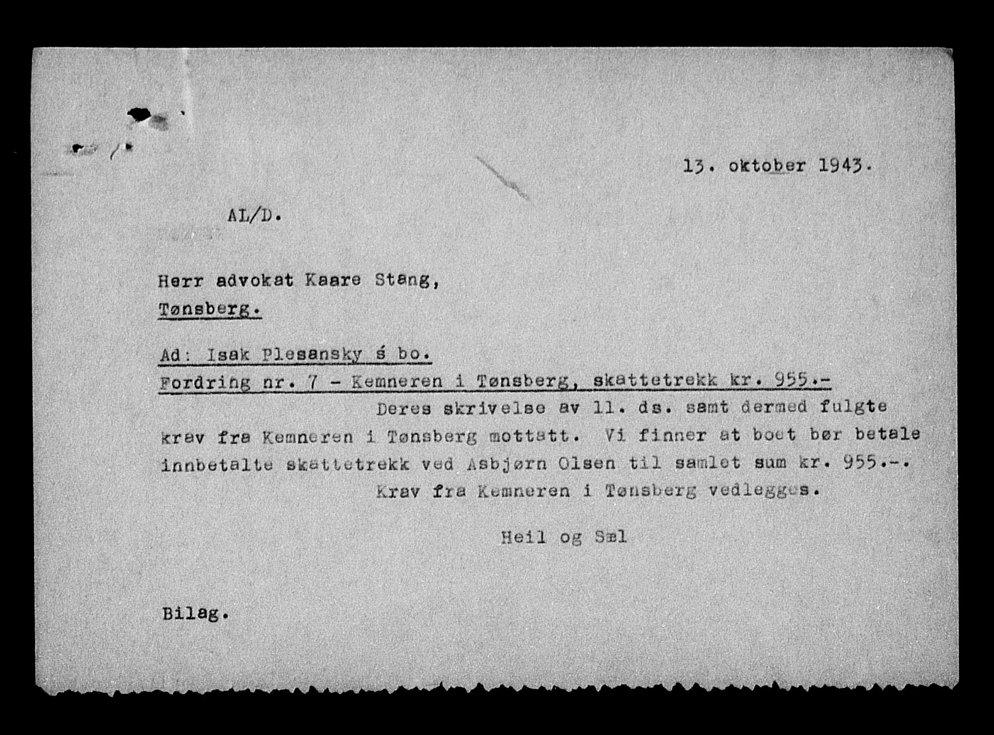 Justisdepartementet, Tilbakeføringskontoret for inndratte formuer, AV/RA-S-1564/H/Hc/Hcd/L1004: --, 1945-1947, p. 37