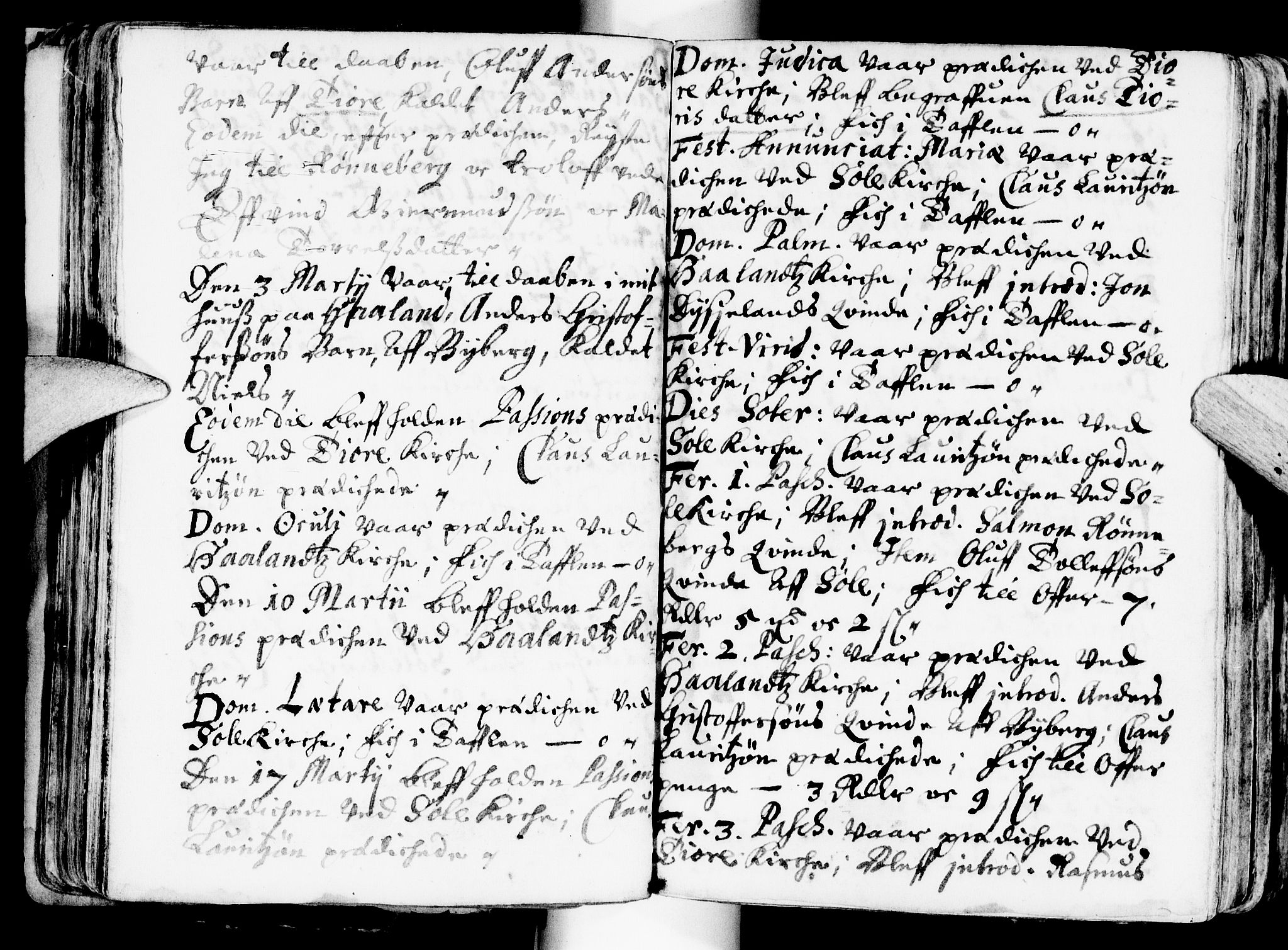 Håland sokneprestkontor, AV/SAST-A-101802/001/30BA/L0001: Parish register (official) no. A 1, 1671-1722