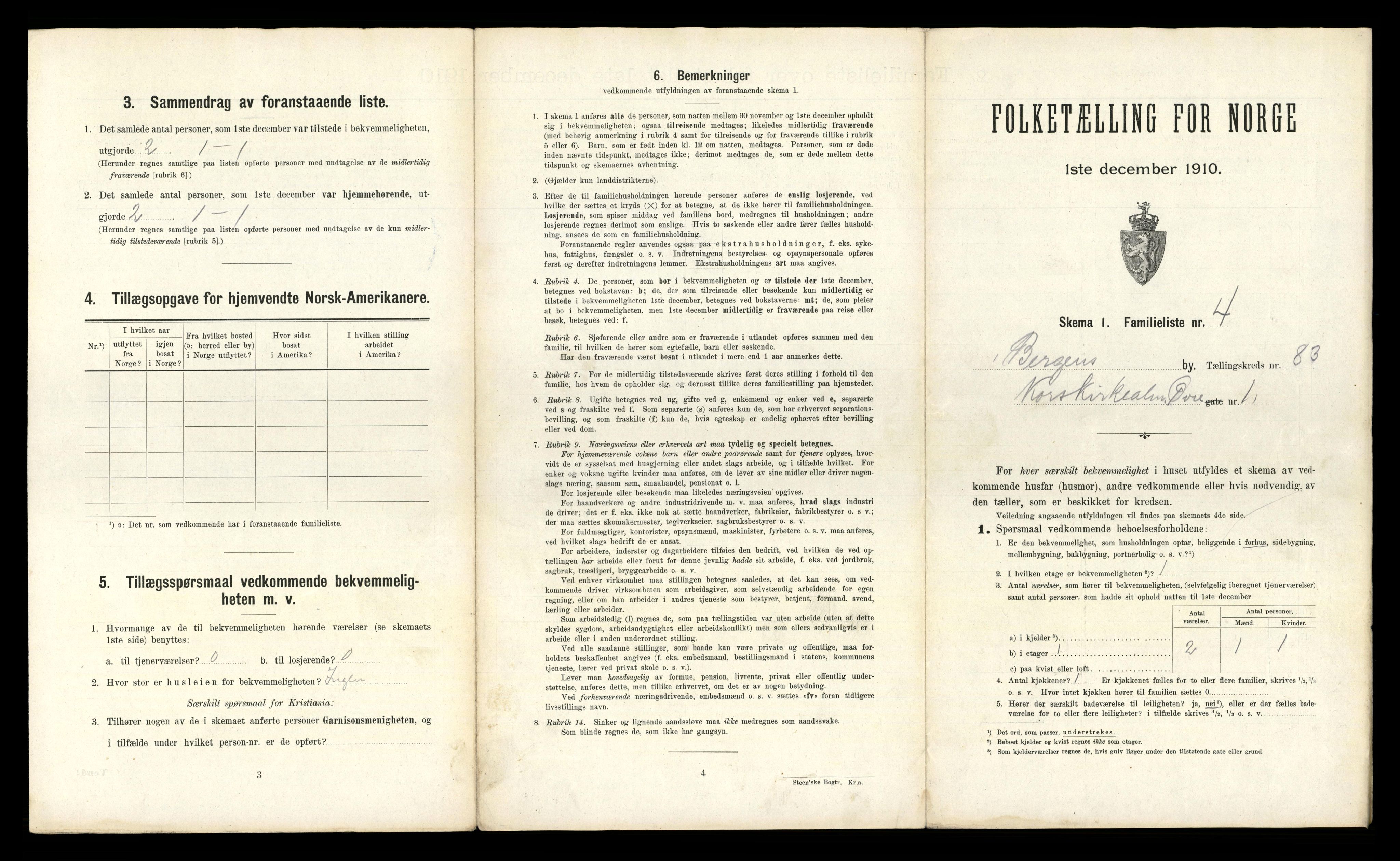 RA, 1910 census for Bergen, 1910, p. 29121