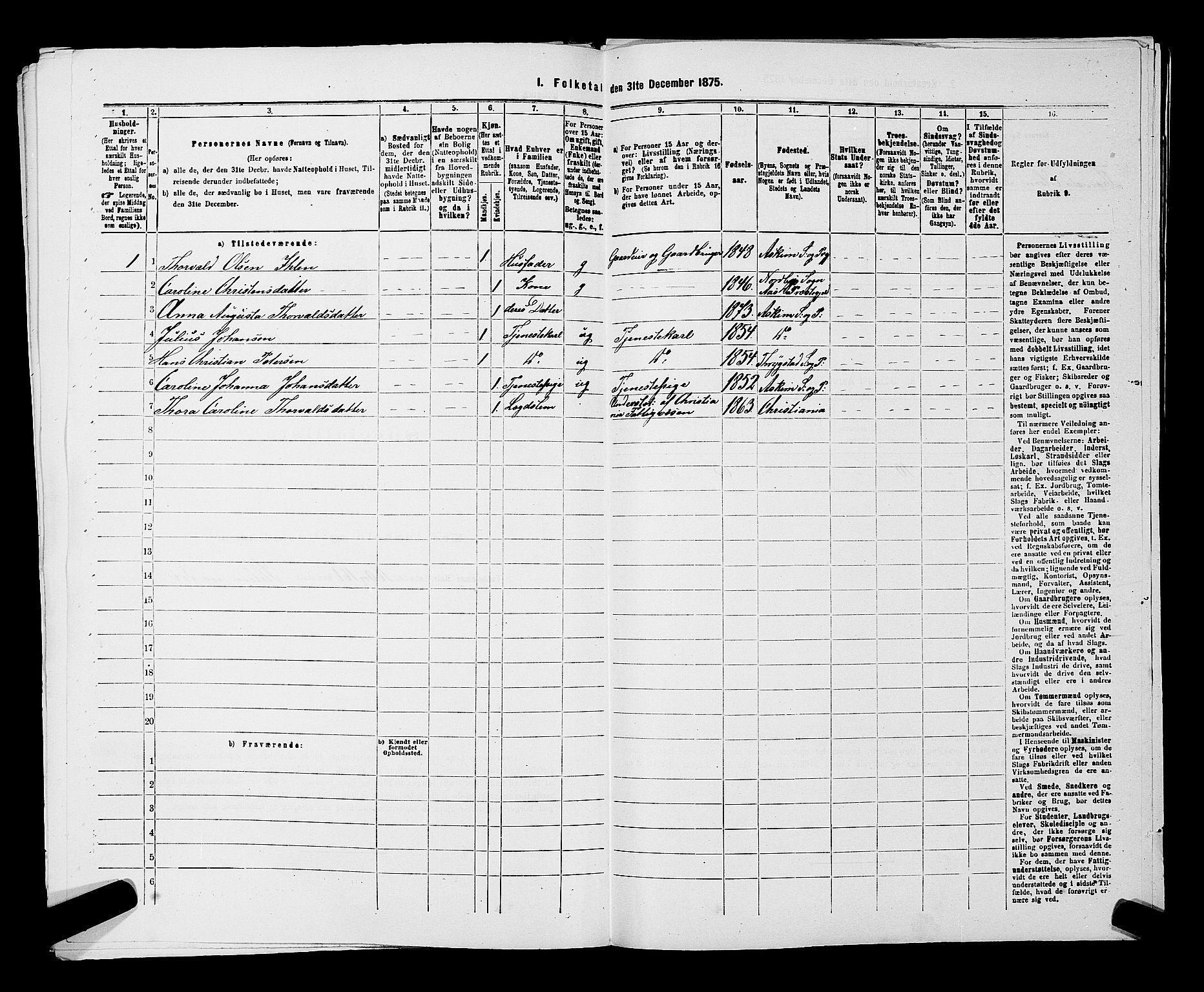 RA, 1875 census for 0124P Askim, 1875, p. 832