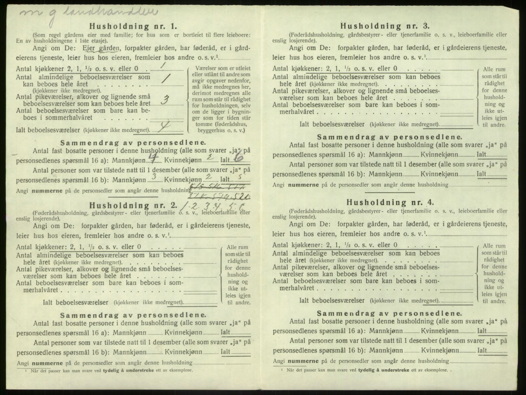 SAB, 1920 census for Luster, 1920, p. 1252