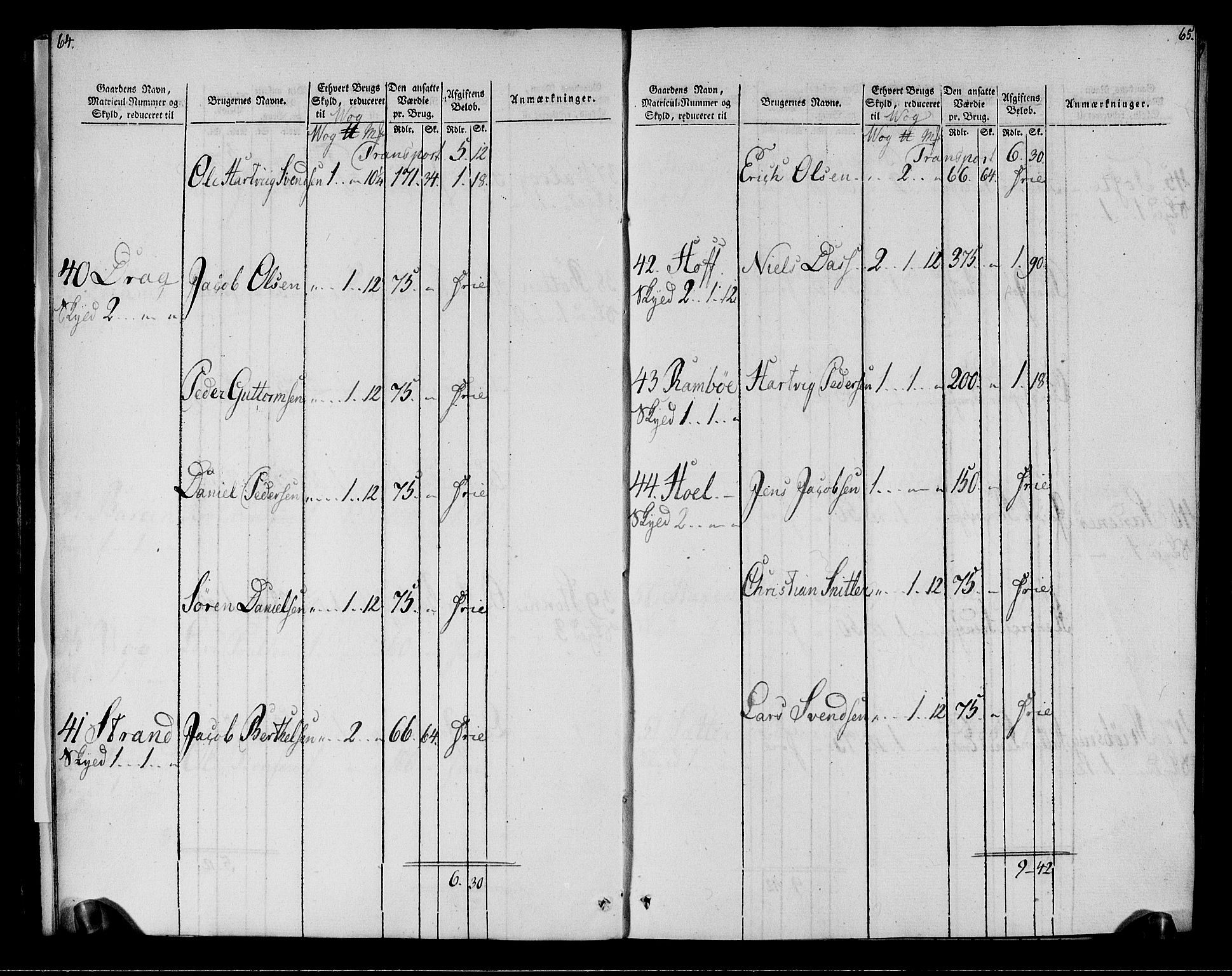 Rentekammeret inntil 1814, Realistisk ordnet avdeling, AV/RA-EA-4070/N/Ne/Nea/L0161: Salten fogderi. Oppebørselsregister, 1803-1804, p. 34