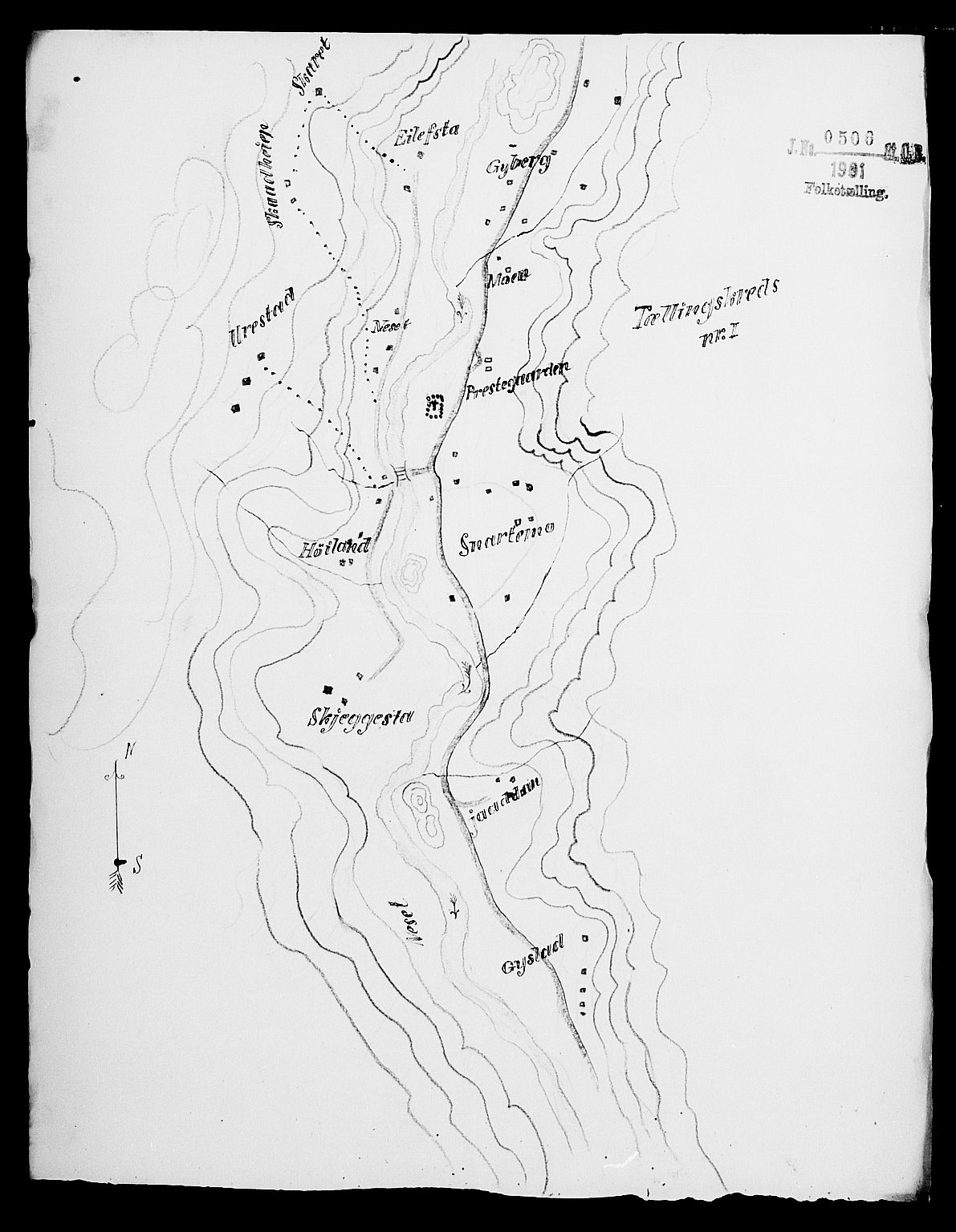 SAK, 1900 census for Hægebostad, 1900, p. 14