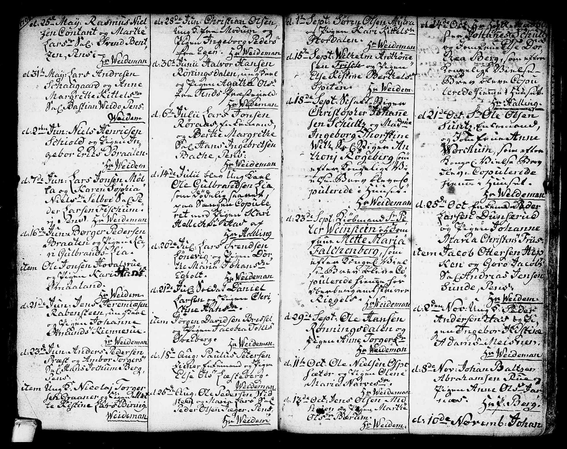 Kongsberg kirkebøker, SAKO/A-22/F/Fa/L0007: Parish register (official) no. I 7, 1795-1816, p. 360