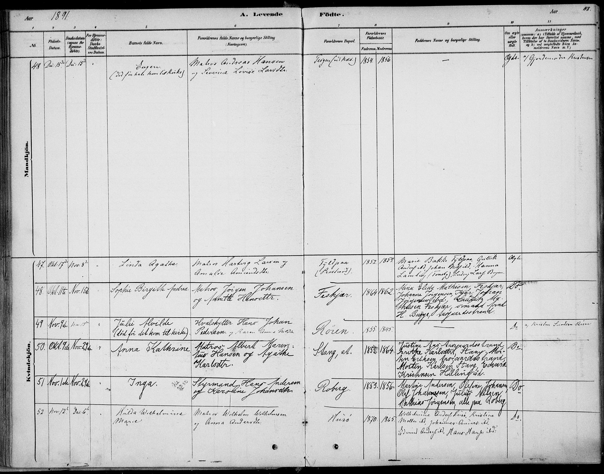 Sem kirkebøker, SAKO/A-5/F/Fb/L0004: Parish register (official) no. II 4, 1878-1891, p. 118