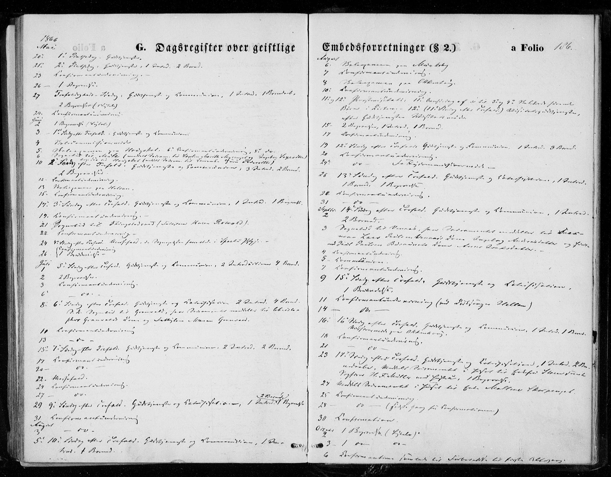 Ministerialprotokoller, klokkerbøker og fødselsregistre - Nord-Trøndelag, SAT/A-1458/721/L0206: Parish register (official) no. 721A01, 1864-1874, p. 186