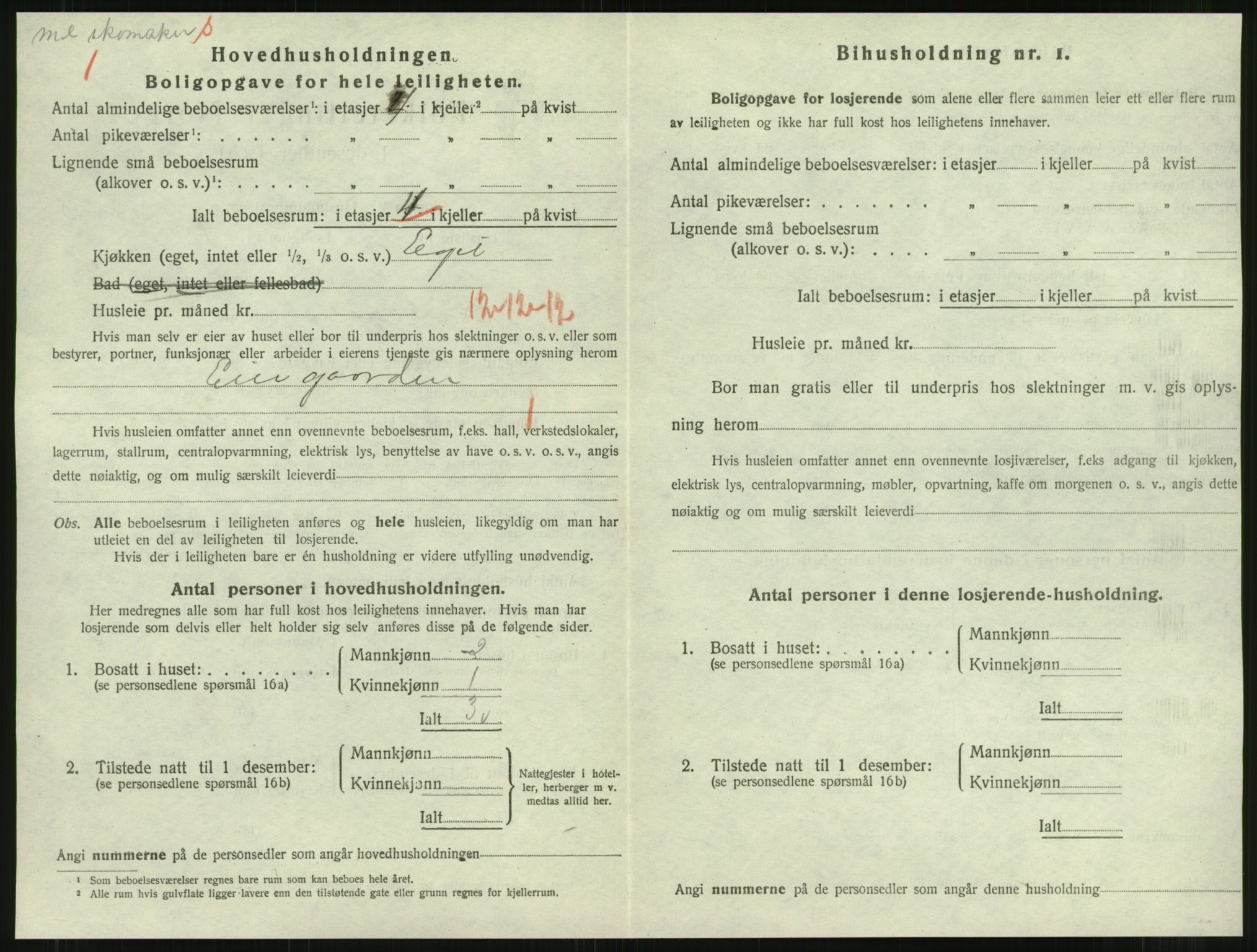 SAT, 1920 census for Namsos, 1920, p. 1126