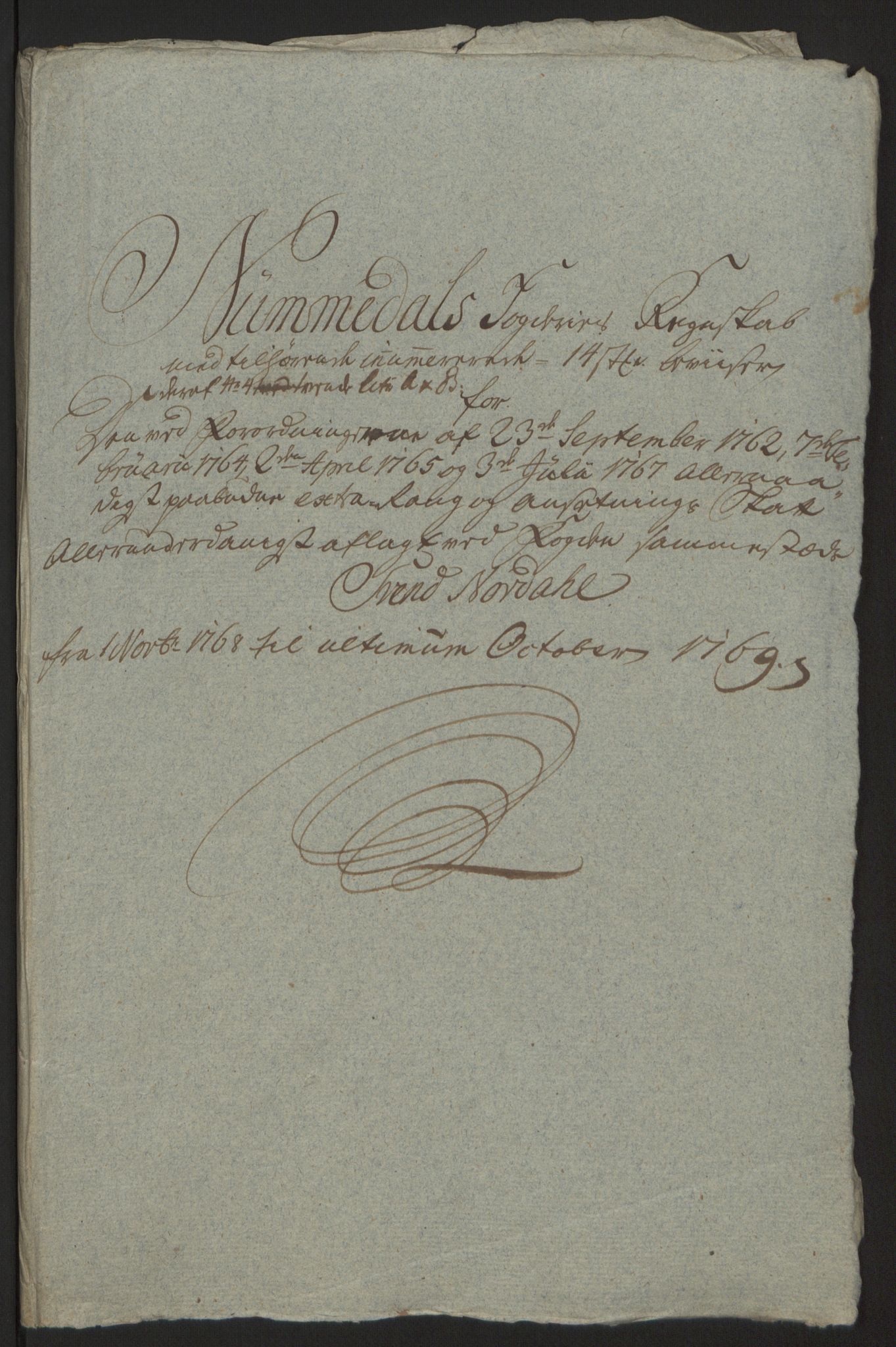 Rentekammeret inntil 1814, Reviderte regnskaper, Fogderegnskap, AV/RA-EA-4092/R64/L4502: Ekstraskatten Namdal, 1762-1772, p. 302