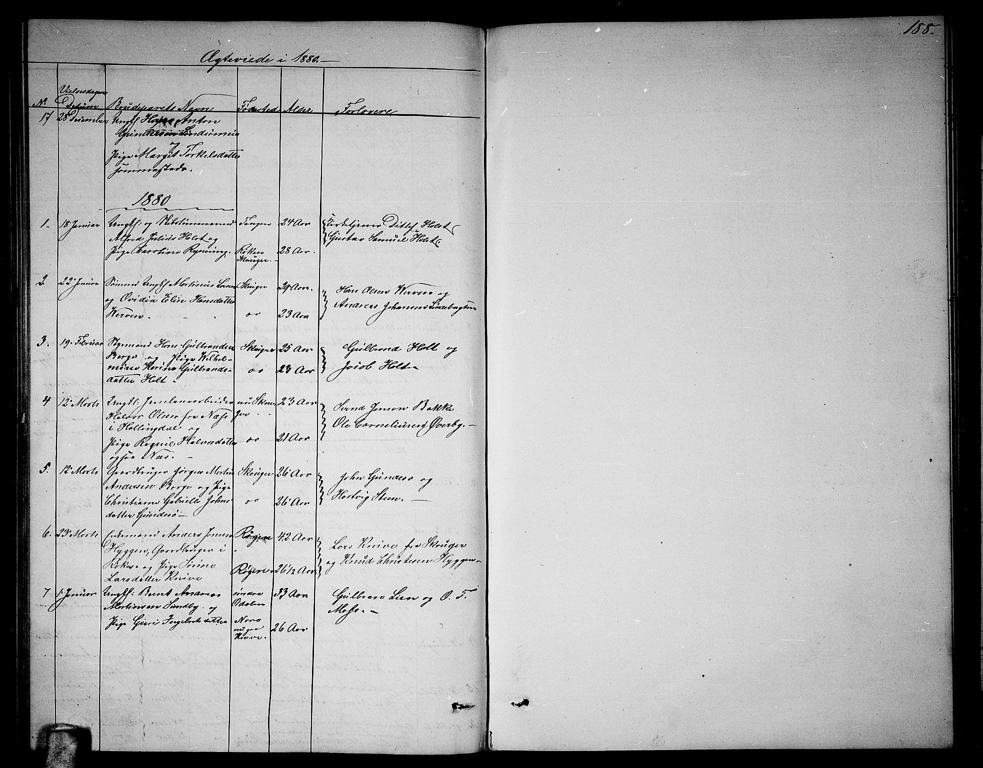 Skoger kirkebøker, AV/SAKO-A-59/G/Ga/L0002: Parish register (copy) no. I 2, 1860-1880, p. 188