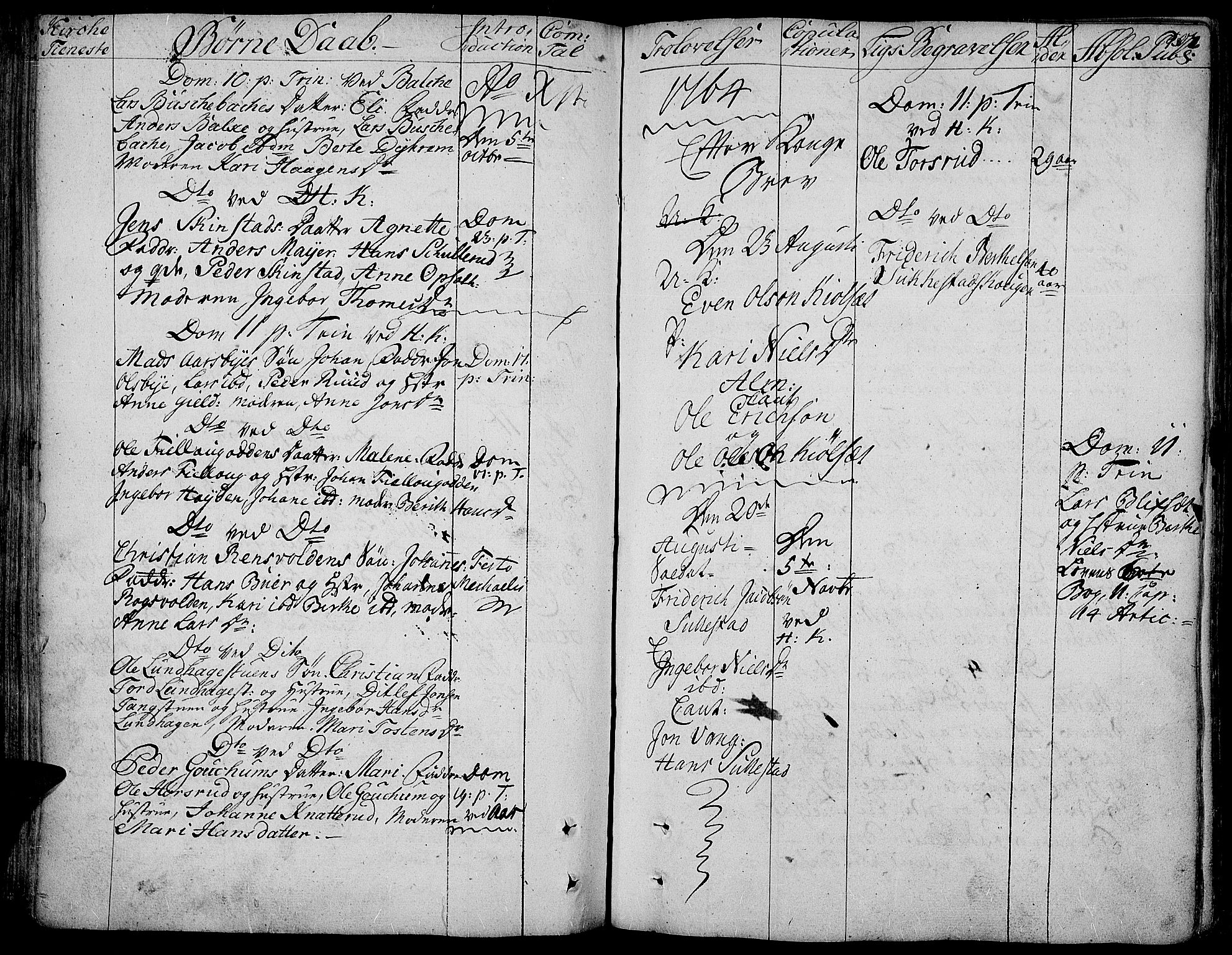Toten prestekontor, AV/SAH-PREST-102/H/Ha/Haa/L0005: Parish register (official) no. 5, 1761-1772, p. 102