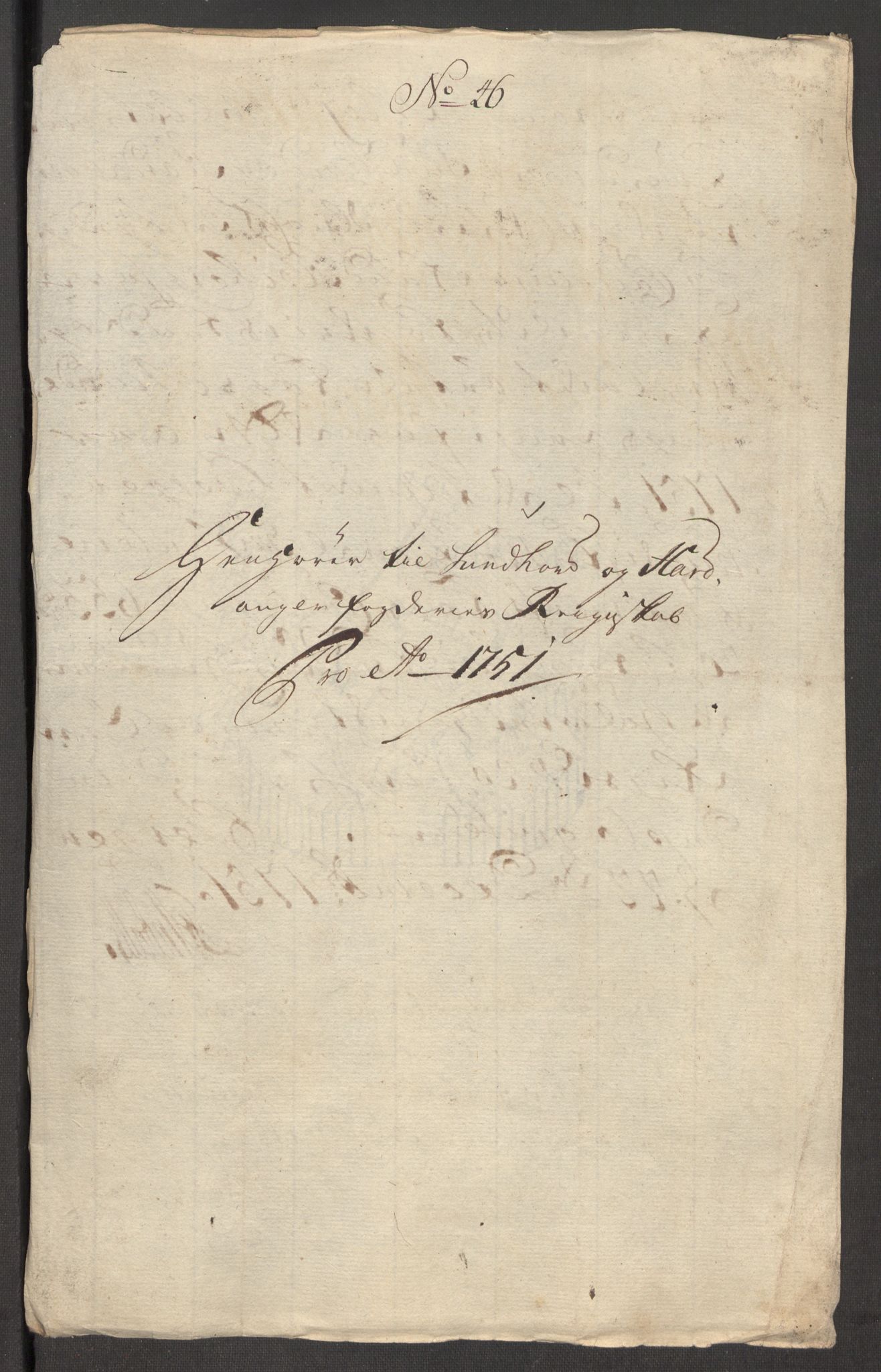 Rentekammeret inntil 1814, Reviderte regnskaper, Fogderegnskap, RA/EA-4092/R48/L3056: Fogderegnskap Sunnhordland og Hardanger, 1751, p. 400