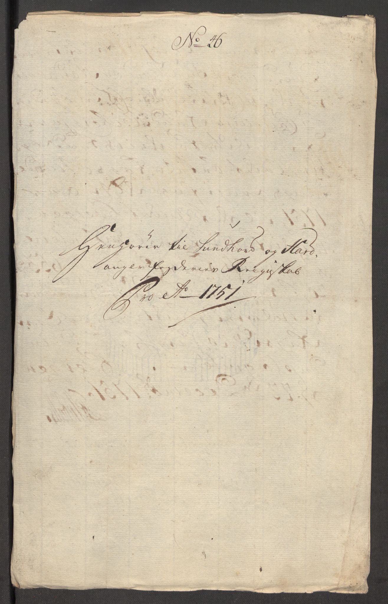 Rentekammeret inntil 1814, Reviderte regnskaper, Fogderegnskap, AV/RA-EA-4092/R48/L3056: Fogderegnskap Sunnhordland og Hardanger, 1751, p. 400