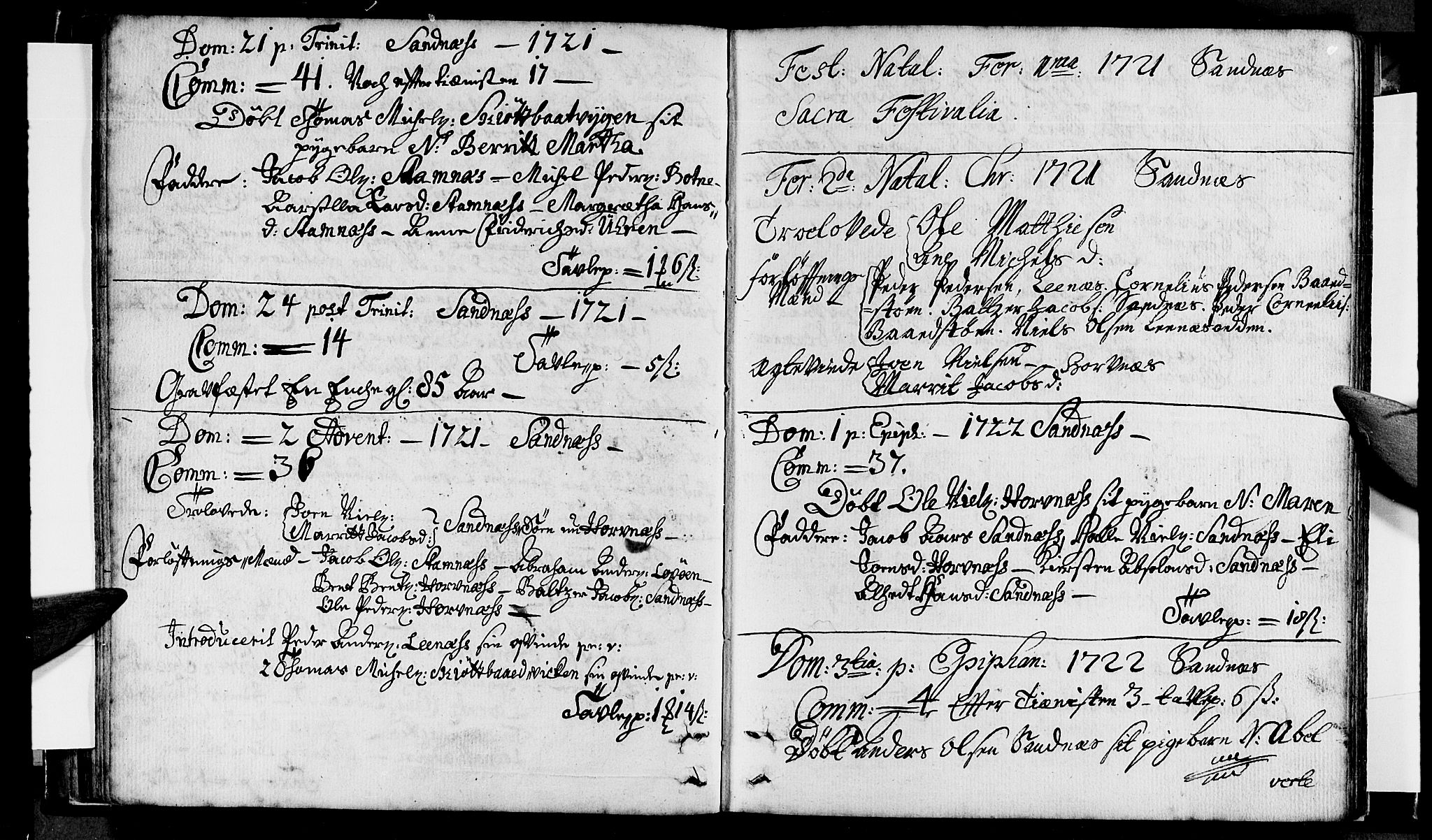 Ministerialprotokoller, klokkerbøker og fødselsregistre - Nordland, AV/SAT-A-1459/831/L0470: Parish register (official) no. 831A01, 1714-1737