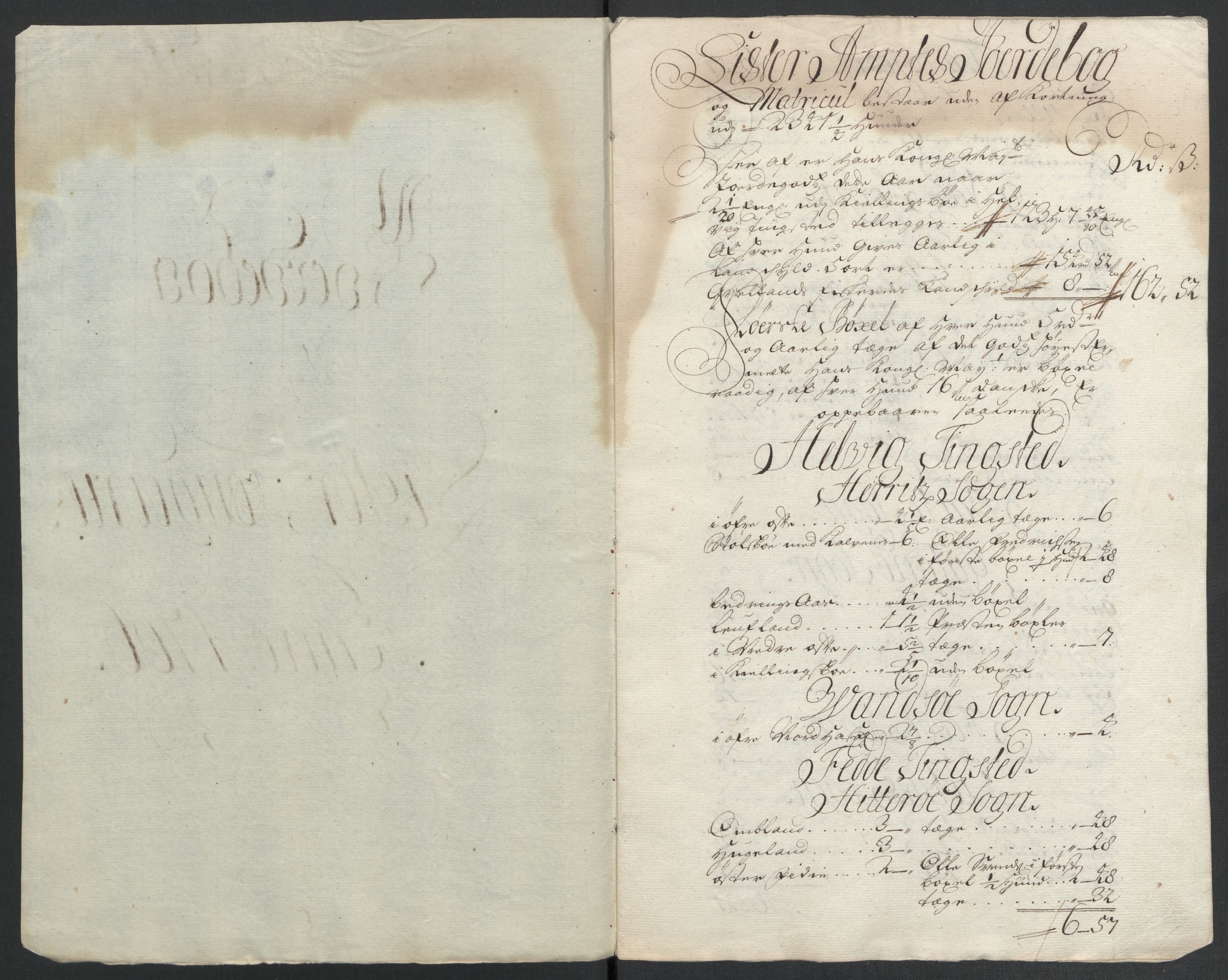 Rentekammeret inntil 1814, Reviderte regnskaper, Fogderegnskap, RA/EA-4092/R43/L2551: Fogderegnskap Lista og Mandal, 1705-1709, p. 258