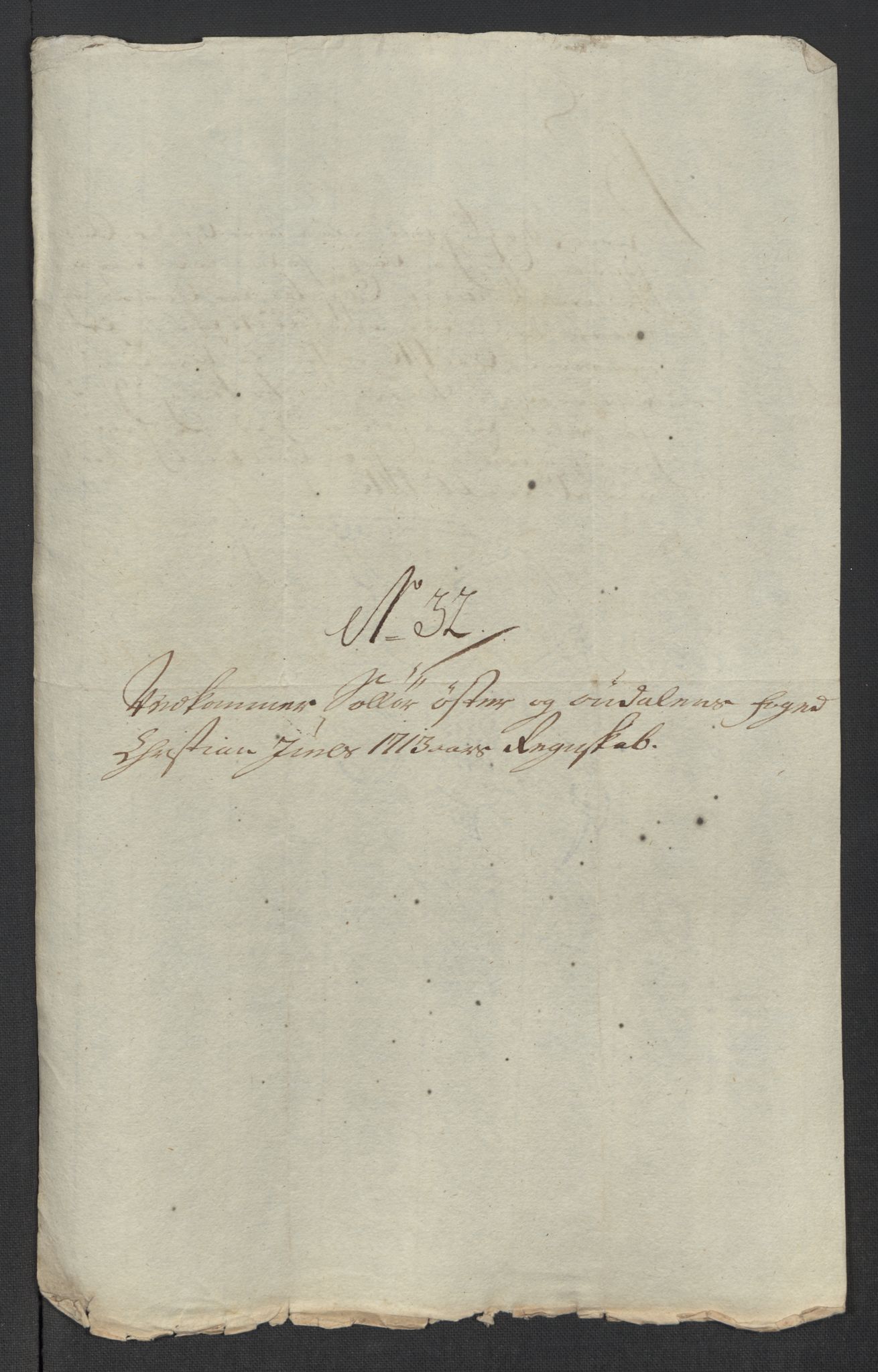 Rentekammeret inntil 1814, Reviderte regnskaper, Fogderegnskap, RA/EA-4092/R13/L0850: Fogderegnskap Solør, Odal og Østerdal, 1713, p. 396