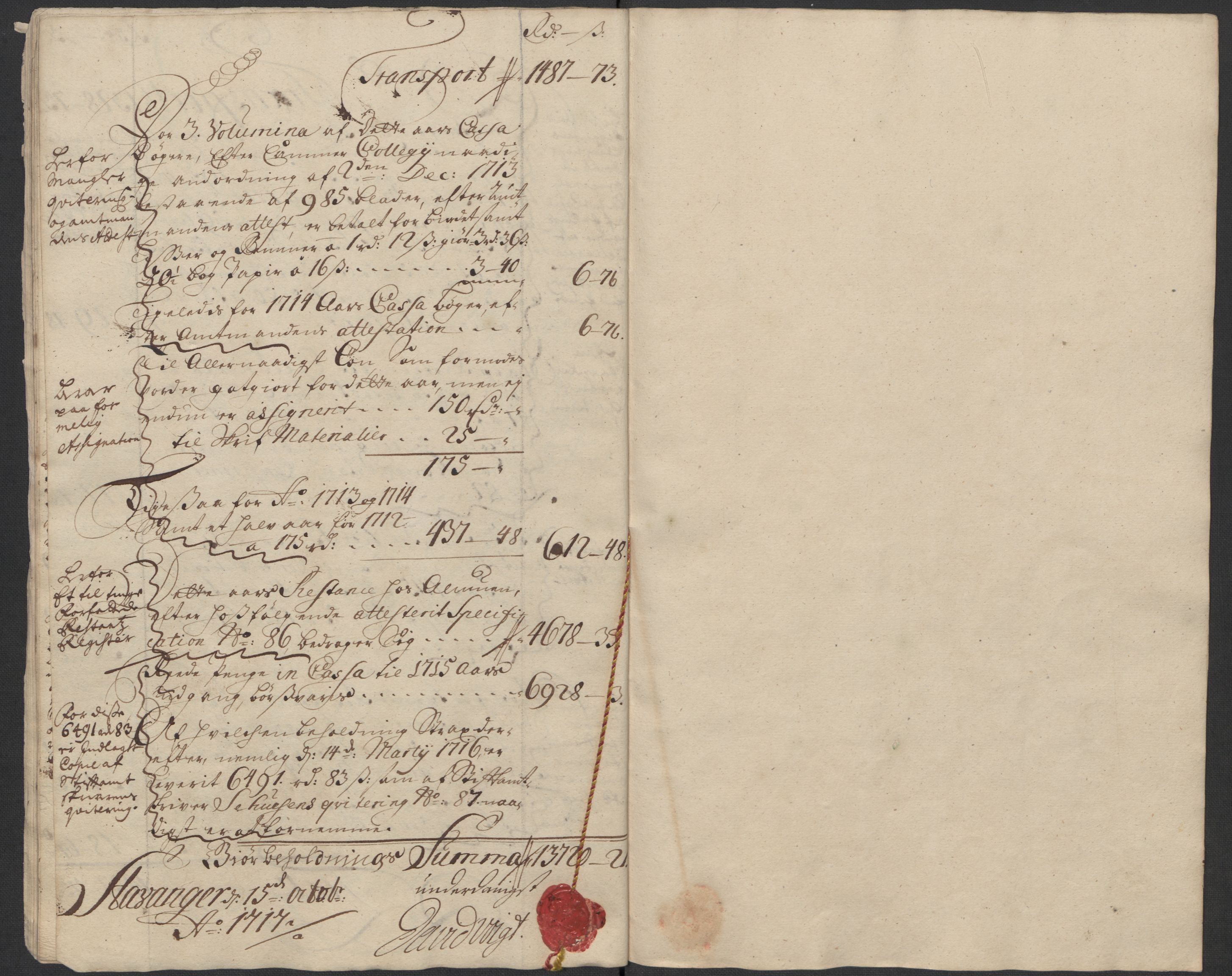 Rentekammeret inntil 1814, Reviderte regnskaper, Fogderegnskap, AV/RA-EA-4092/R46/L2740: Fogderegnskap Jæren og Dalane, 1715-1716, p. 17