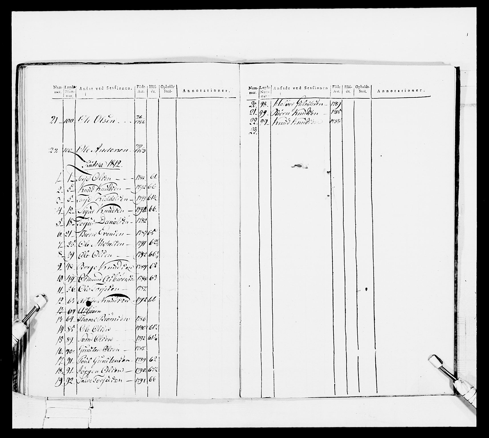 Generalitets- og kommissariatskollegiet, Det kongelige norske kommissariatskollegium, AV/RA-EA-5420/E/Eh/L0112: Vesterlenske nasjonale infanteriregiment, 1812, p. 733