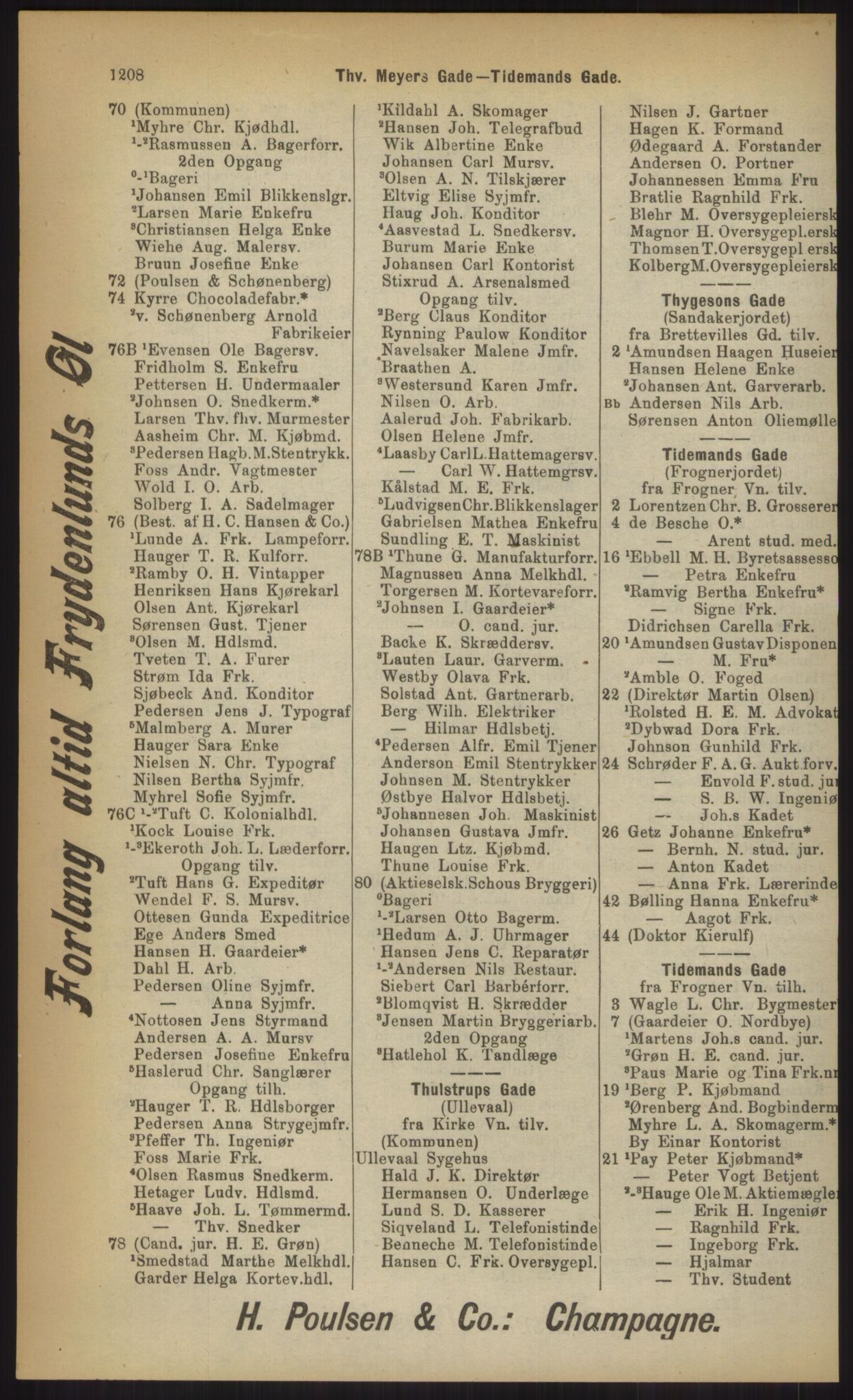 Kristiania/Oslo adressebok, PUBL/-, 1903, p. 1208