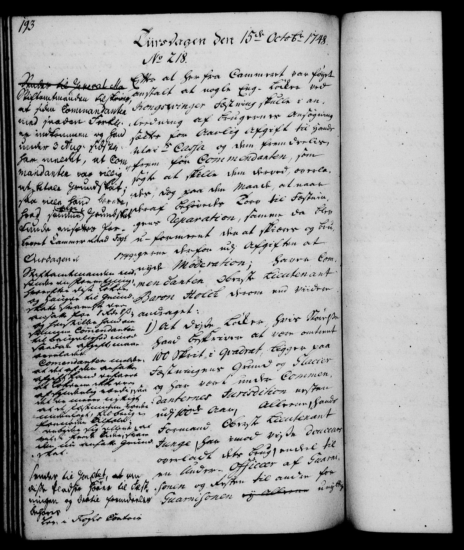 Rentekammeret, Kammerkanselliet, RA/EA-3111/G/Gh/Gha/L0029: Norsk ekstraktmemorialprotokoll (merket RK 53.74), 1748-1749, p. 193