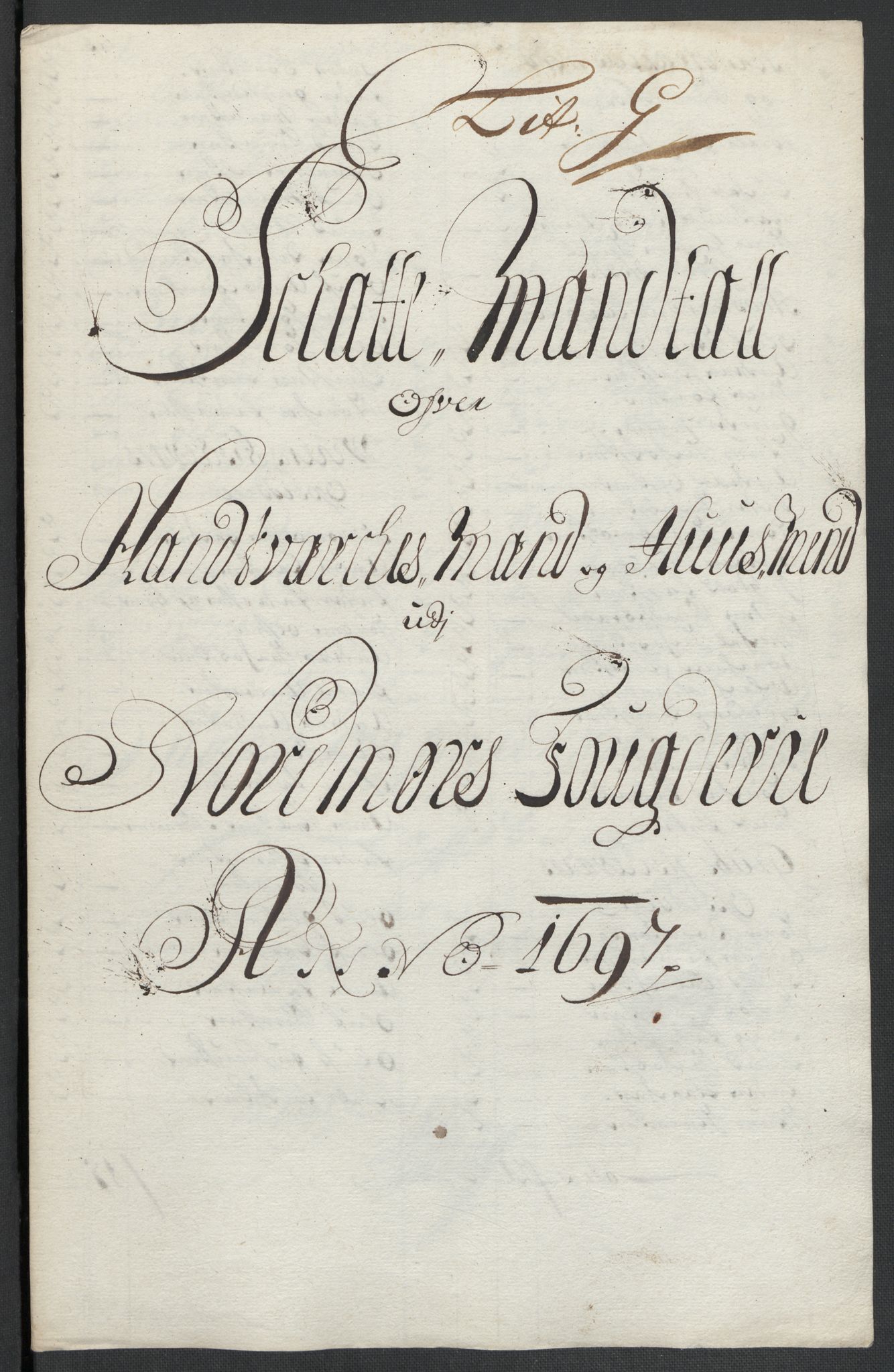 Rentekammeret inntil 1814, Reviderte regnskaper, Fogderegnskap, RA/EA-4092/R56/L3737: Fogderegnskap Nordmøre, 1697-1698, p. 92