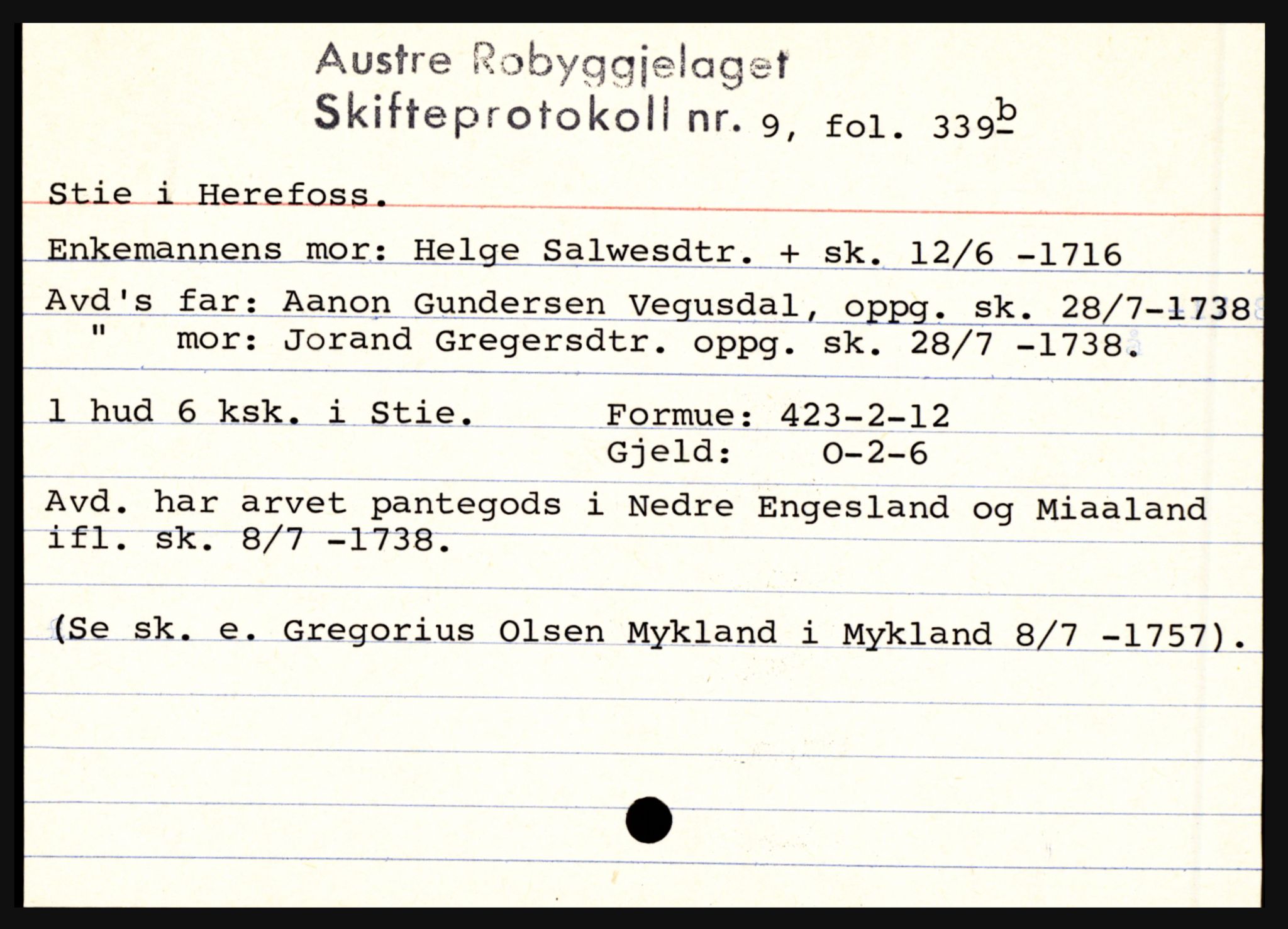 Østre Råbyggelag sorenskriveri, AV/SAK-1221-0016/H, p. 13069