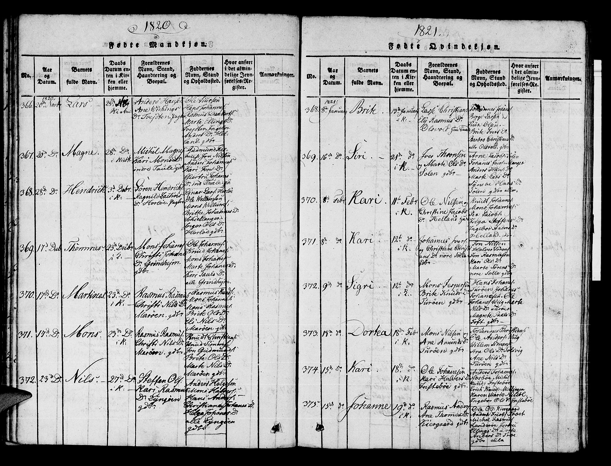 Manger sokneprestembete, AV/SAB-A-76801/H/Haa: Parish register (official) no. A 3, 1816-1824, p. 54