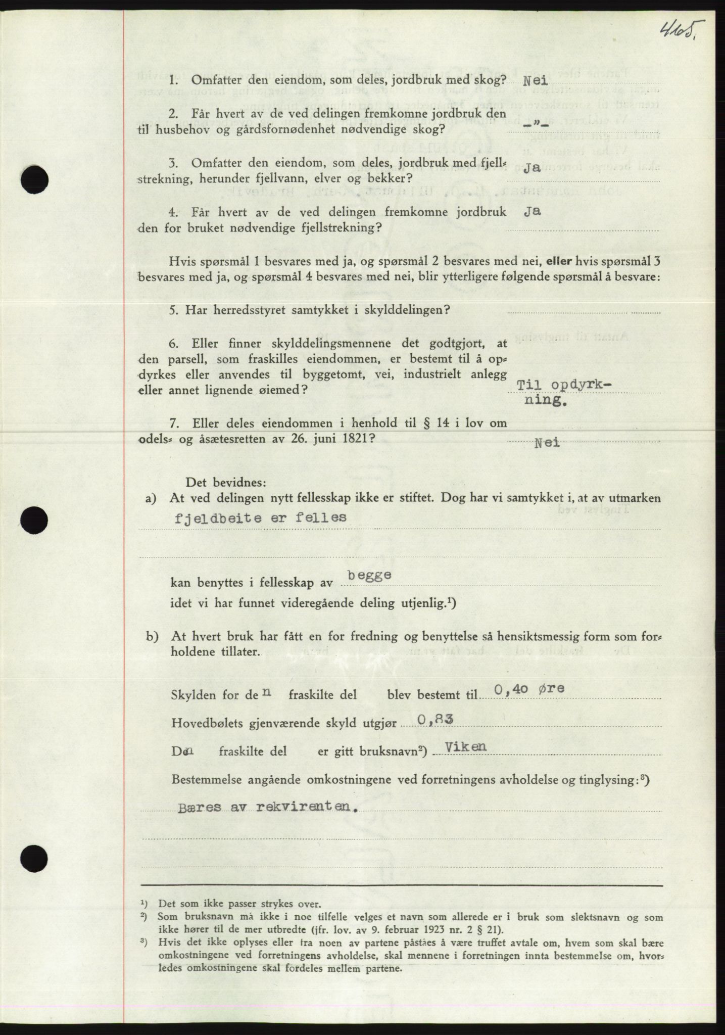 Søre Sunnmøre sorenskriveri, AV/SAT-A-4122/1/2/2C/L0066: Mortgage book no. 60, 1938-1938, Diary no: : 1644/1938