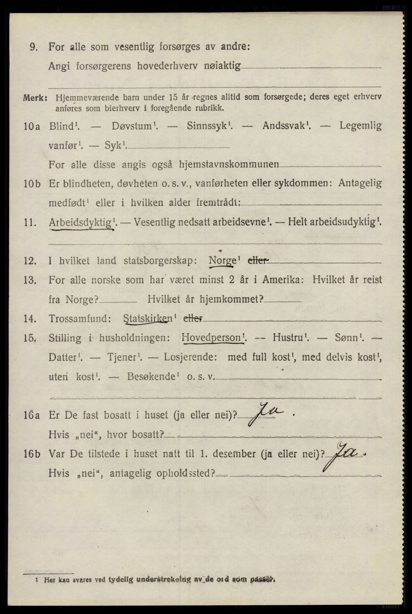 SAO, 1920 census for Onsøy, 1920, p. 10569