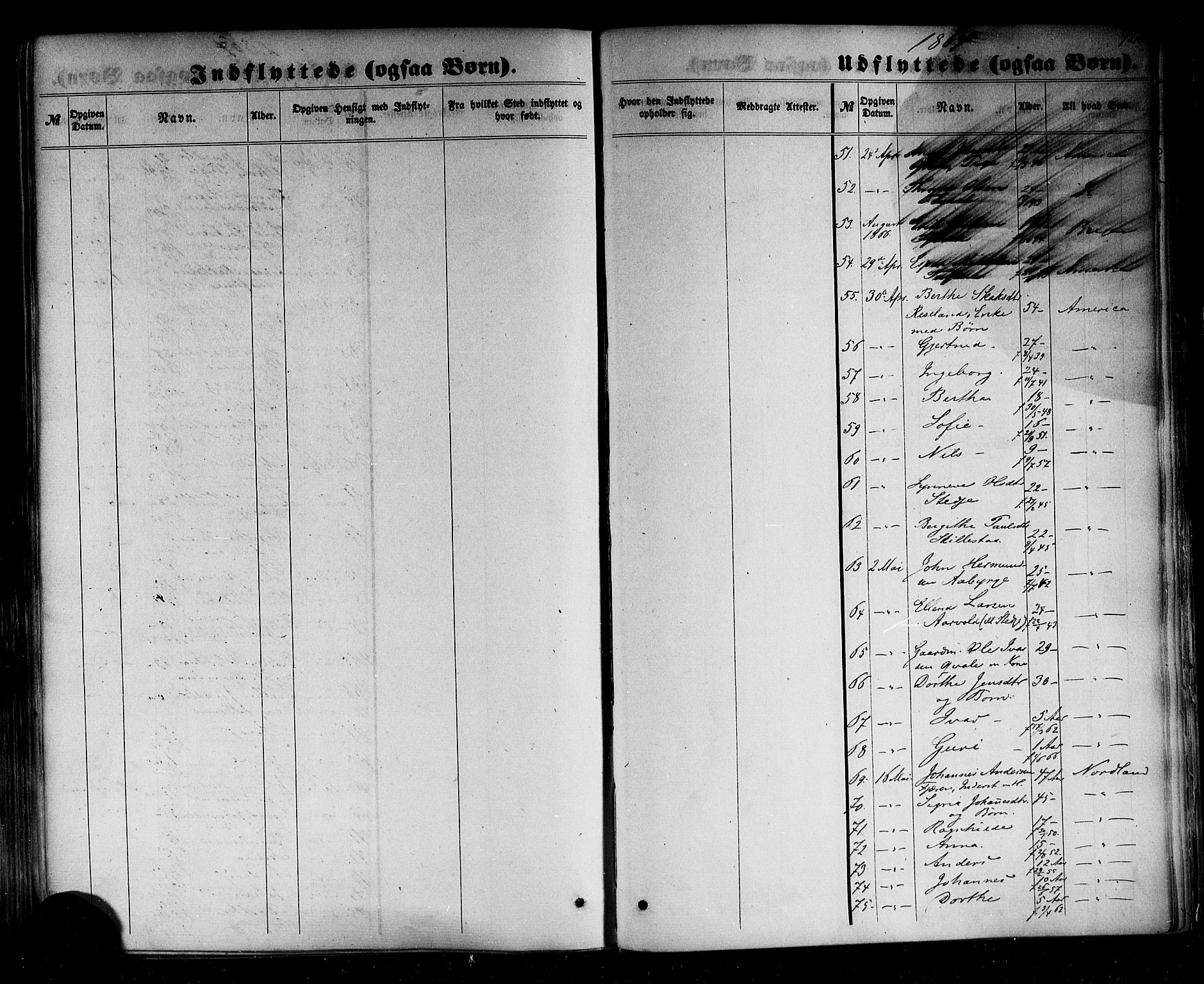 Sogndal sokneprestembete, AV/SAB-A-81301/H/Haa/Haaa/L0013: Parish register (official) no. A 13, 1859-1877, p. 425