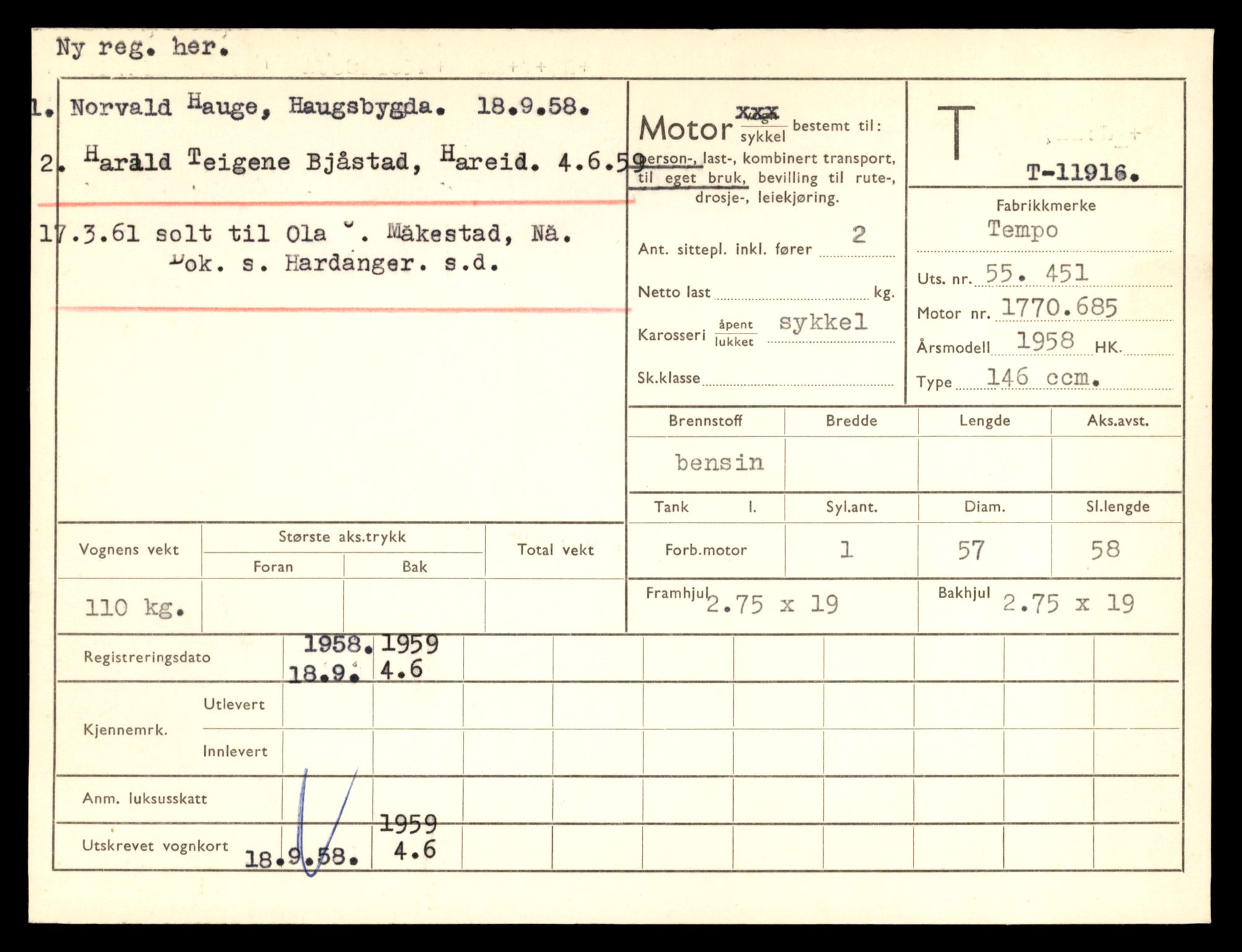 Møre og Romsdal vegkontor - Ålesund trafikkstasjon, AV/SAT-A-4099/F/Fe/L0031: Registreringskort for kjøretøy T 11800 - T 11996, 1927-1998, p. 2019