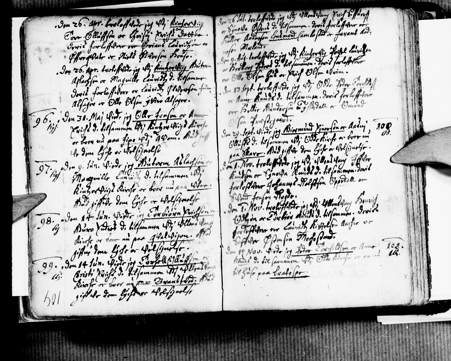 Ullensvang sokneprestembete, AV/SAB-A-78701/H/Haa: Parish register (official) no. A 2, 1669-1732