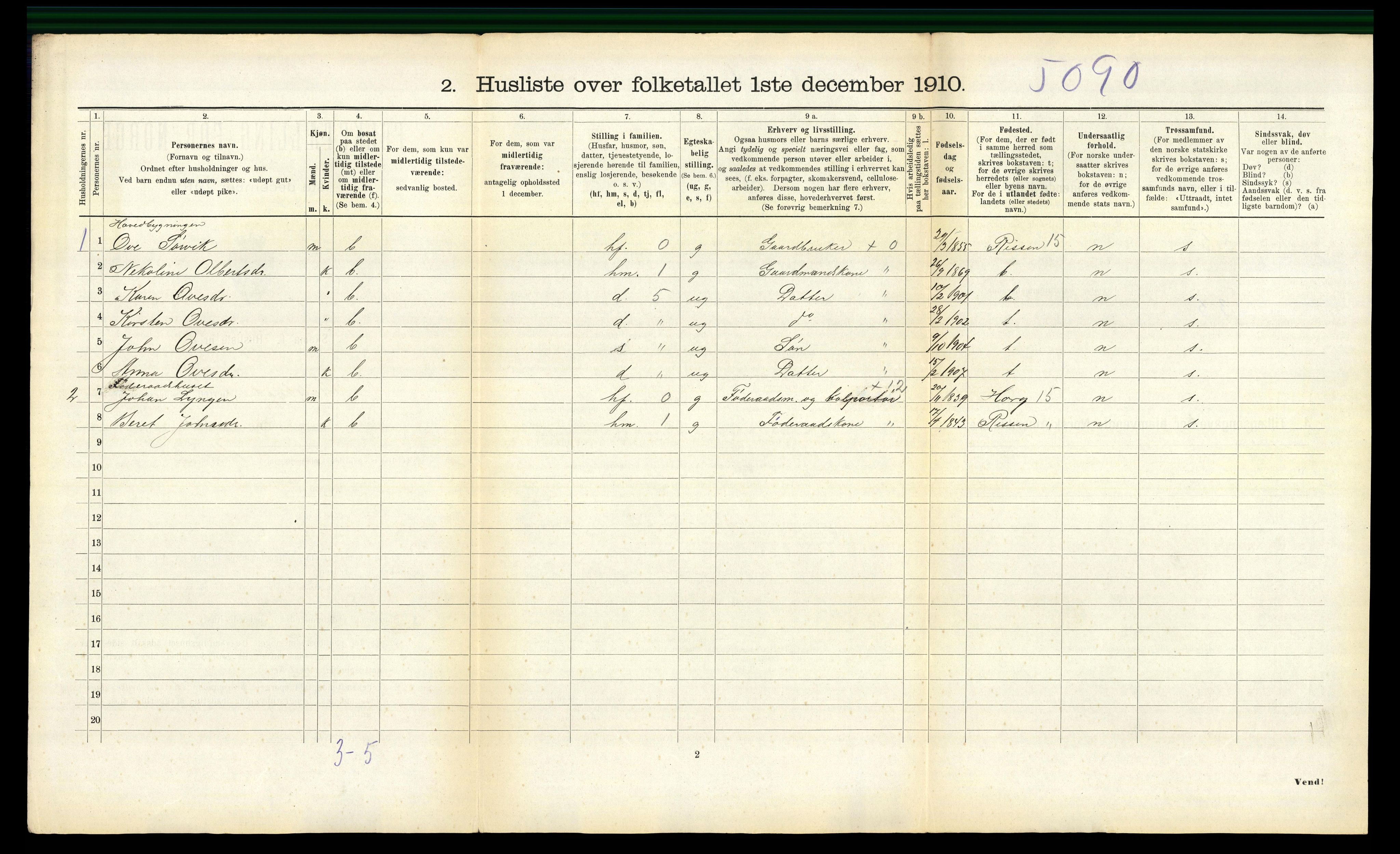 RA, 1910 census for Stadsbygd, 1910, p. 242