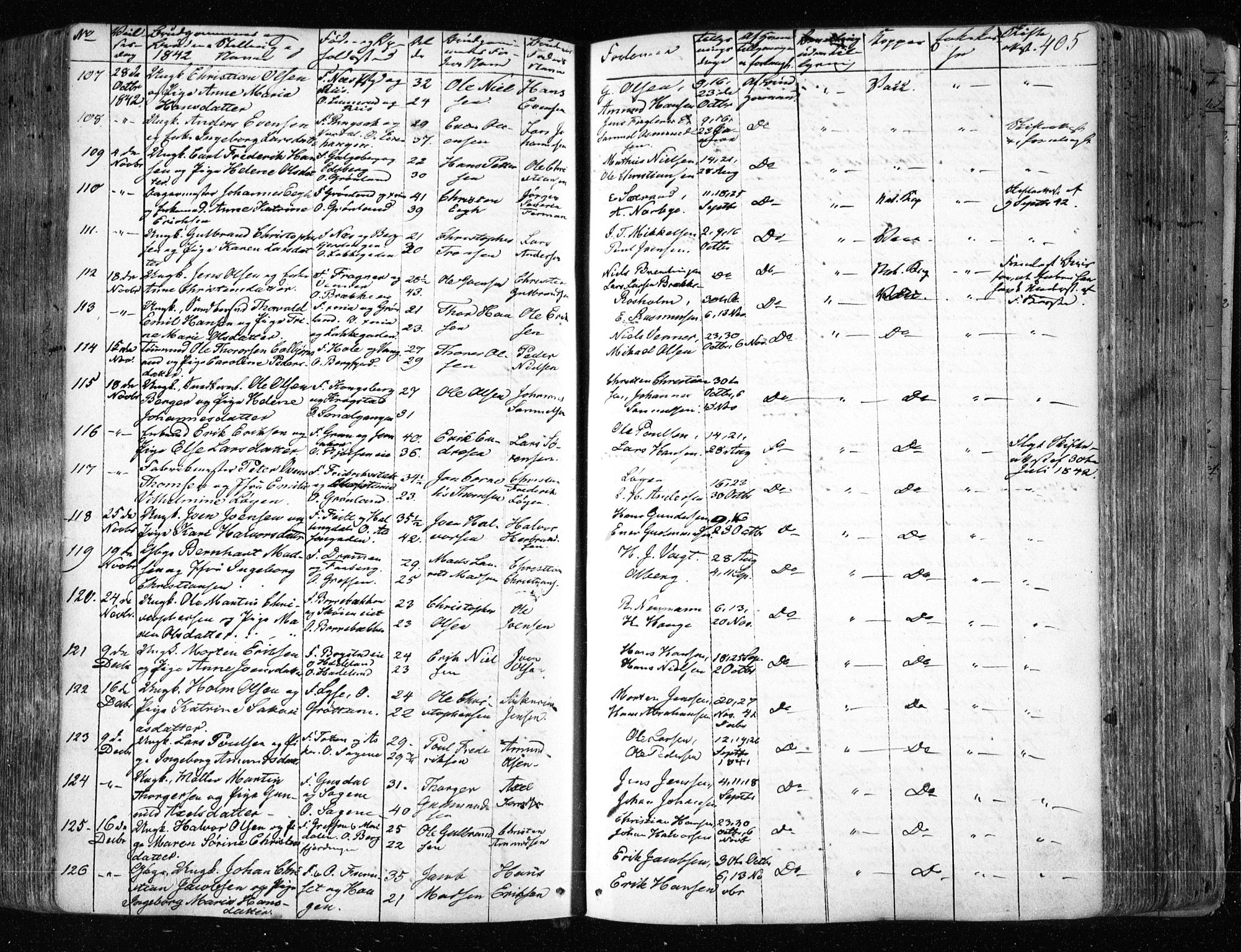 Aker prestekontor kirkebøker, AV/SAO-A-10861/F/L0019: Parish register (official) no. 19, 1842-1852, p. 405