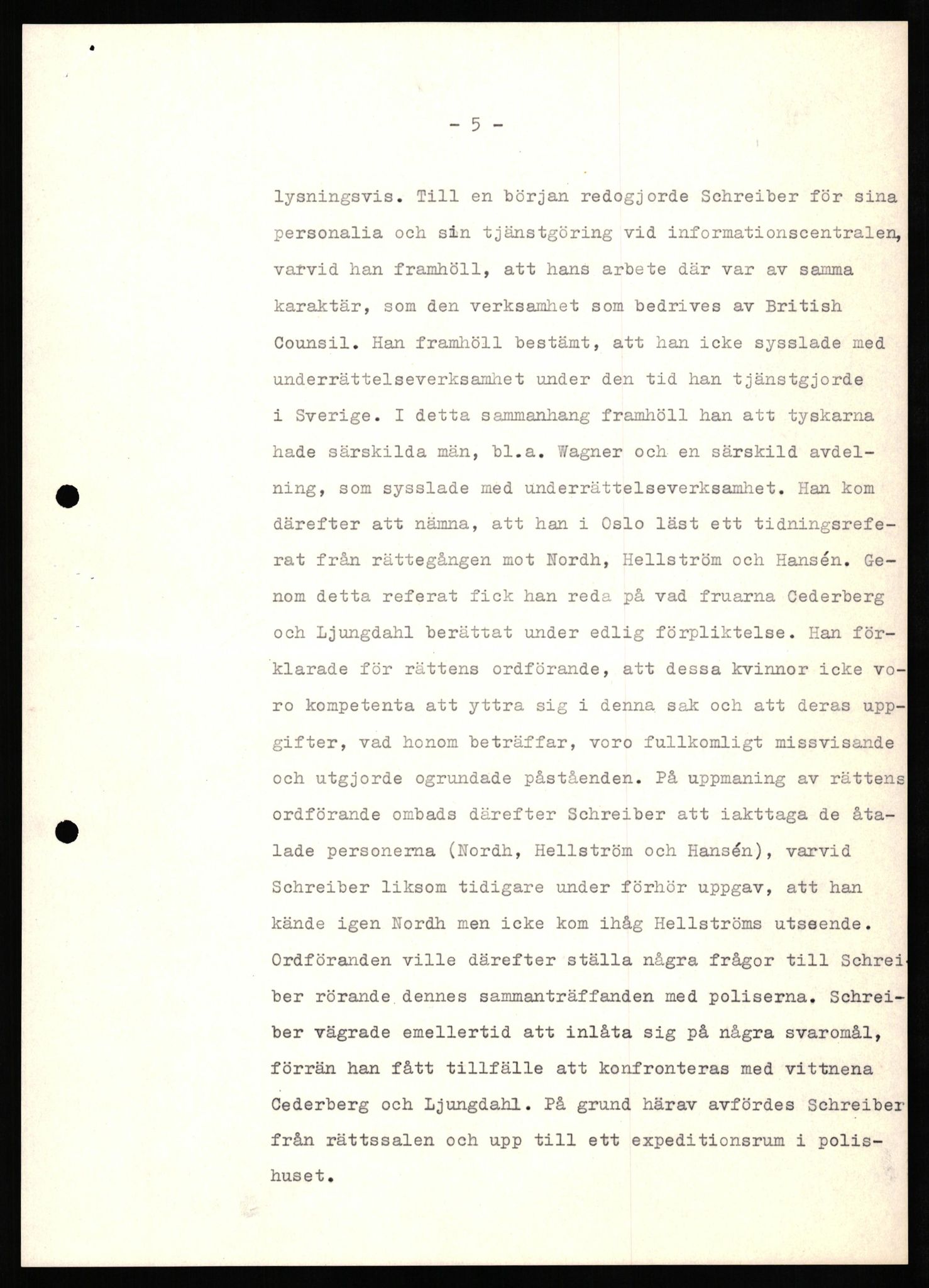 Forsvaret, Forsvarets overkommando II, RA/RAFA-3915/D/Db/L0030: CI Questionaires. Tyske okkupasjonsstyrker i Norge. Tyskere., 1945-1946, p. 239