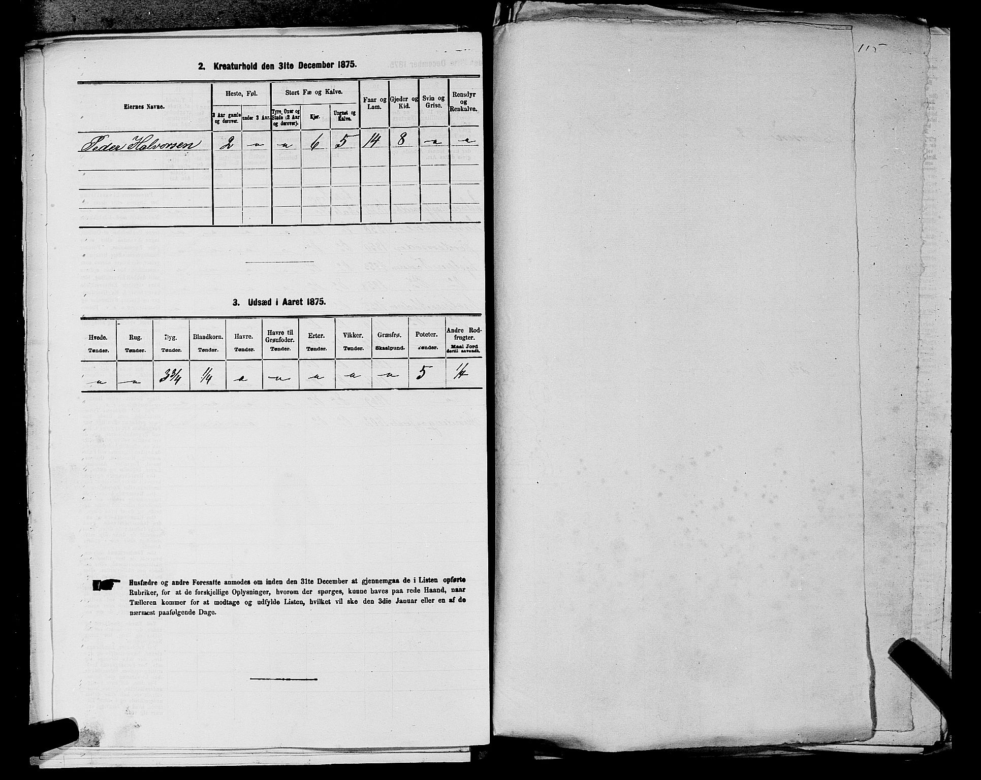 SAKO, 1875 census for 0619P Ål, 1875, p. 834
