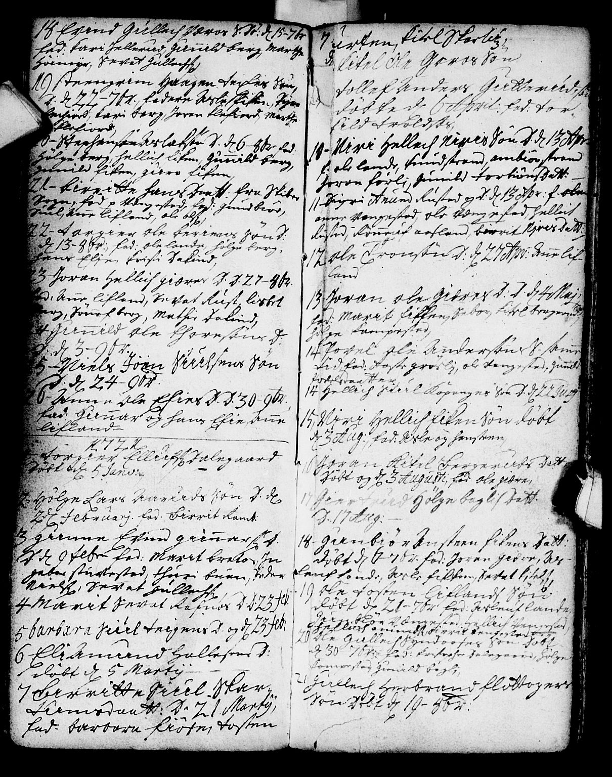 Flesberg kirkebøker, SAKO/A-18/F/Fa/L0001: Parish register (official) no. I 1, 1688-1725