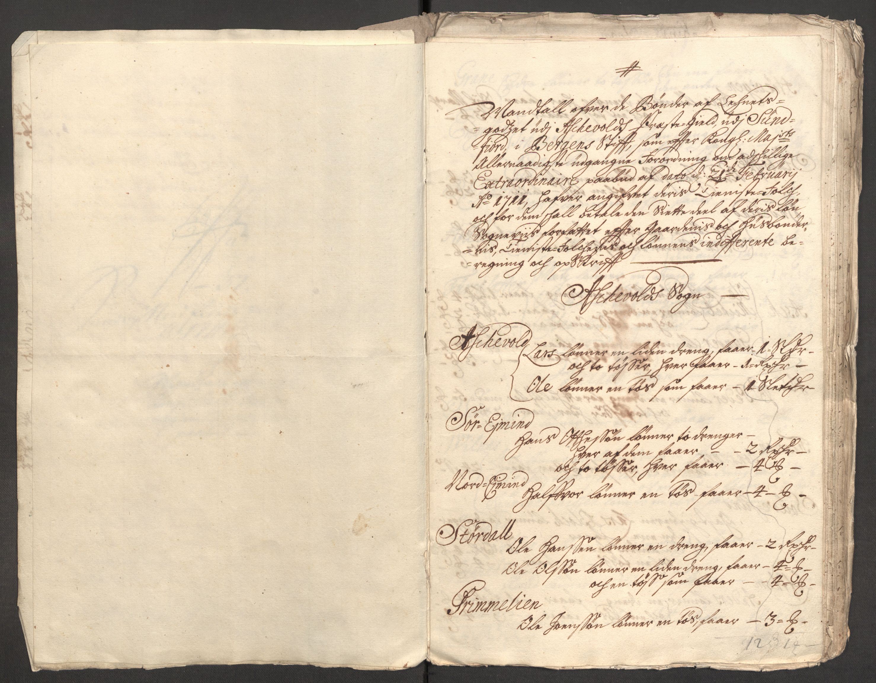 Rentekammeret inntil 1814, Reviderte regnskaper, Fogderegnskap, AV/RA-EA-4092/R53/L3434: Fogderegnskap Sunn- og Nordfjord, 1711, p. 72