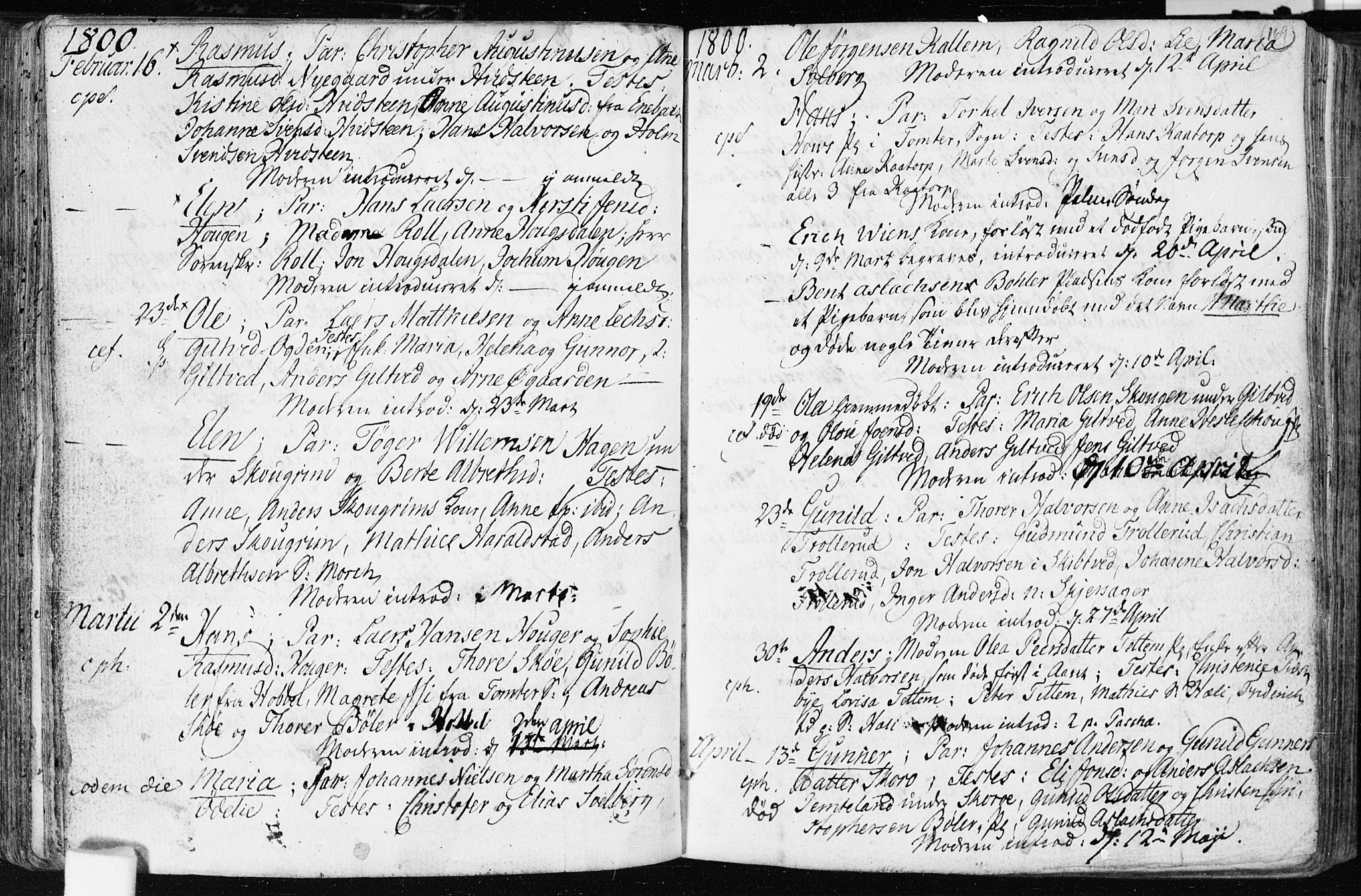 Spydeberg prestekontor Kirkebøker, AV/SAO-A-10924/F/Fa/L0003: Parish register (official) no. I 3, 1778-1814, p. 169