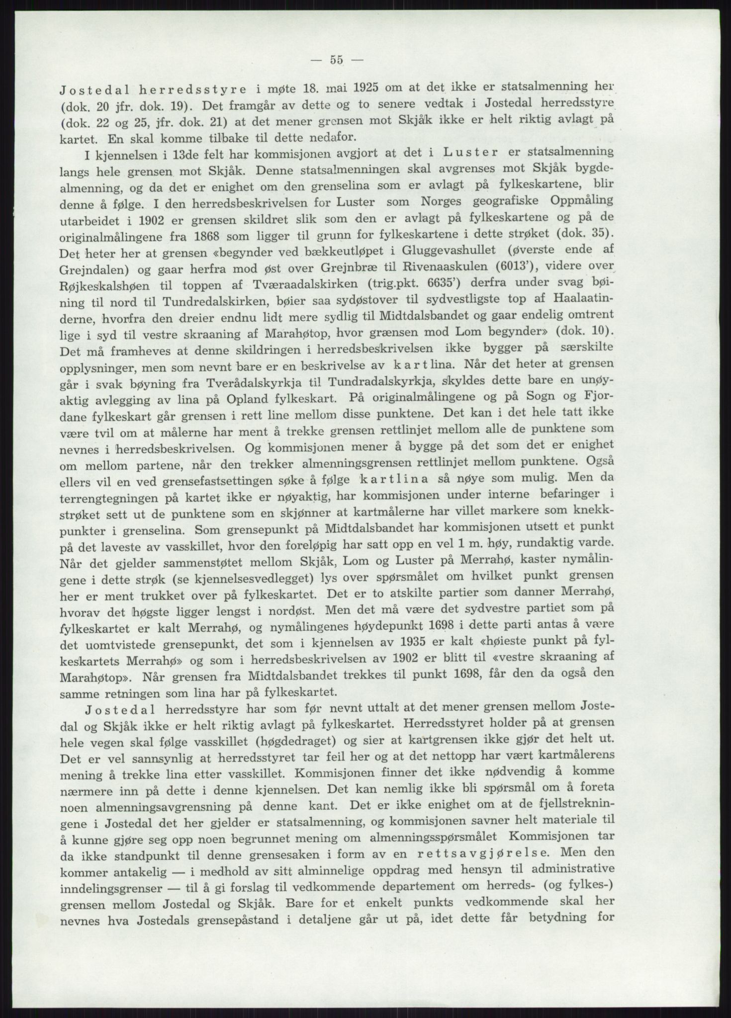 Høyfjellskommisjonen, RA/S-1546/X/Xa/L0001: Nr. 1-33, 1909-1953, p. 5678