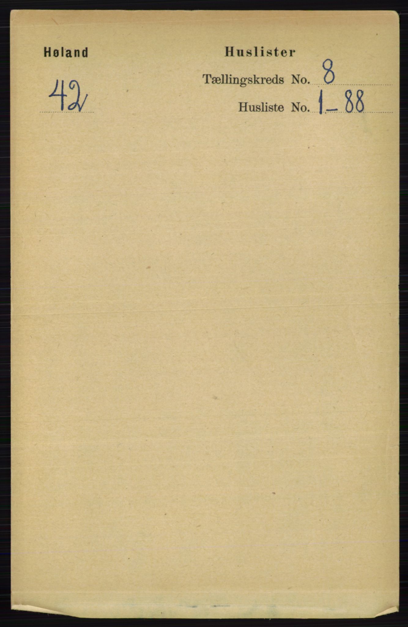 RA, 1891 census for 0221 Høland, 1891, p. 5450