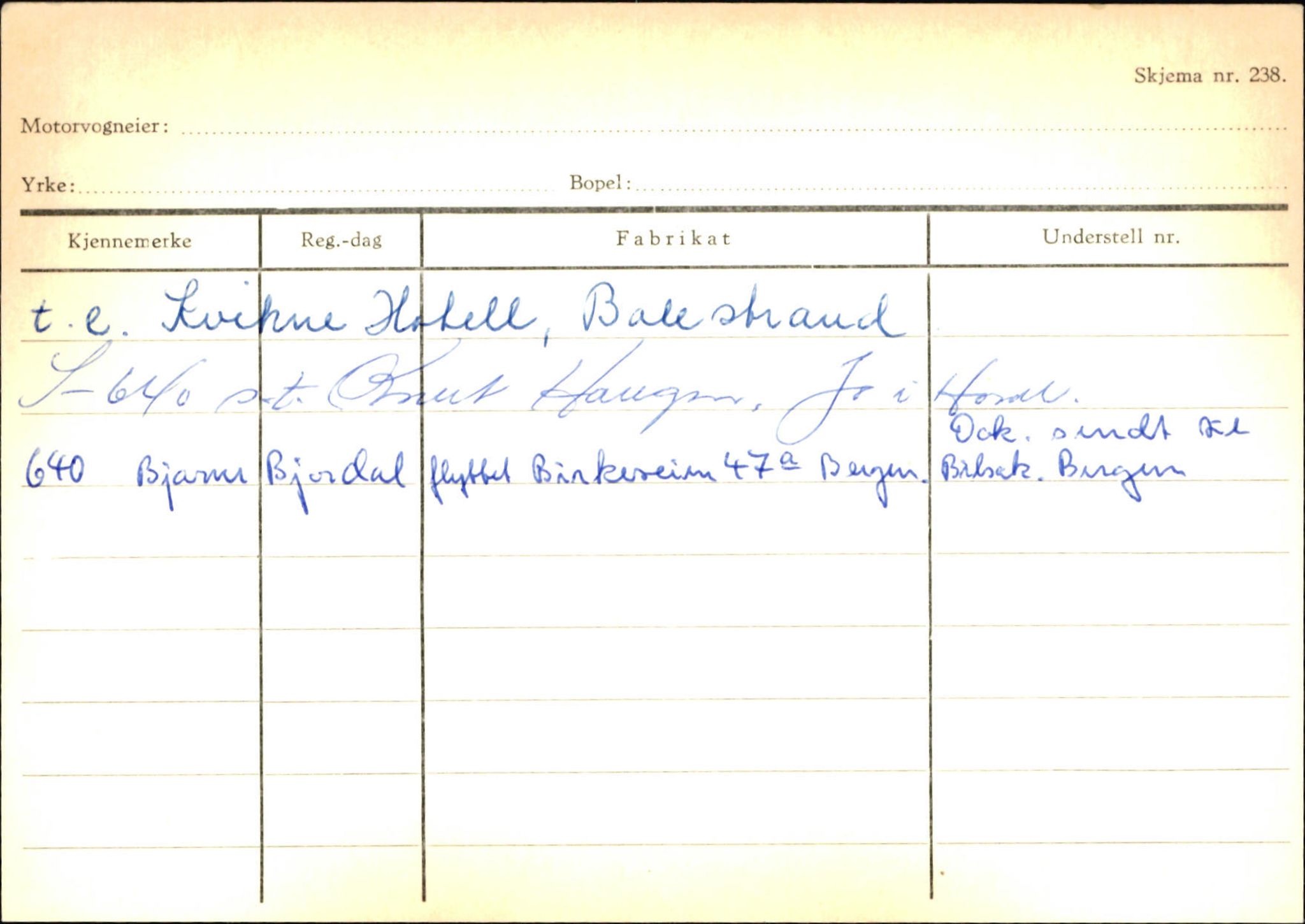 Statens vegvesen, Sogn og Fjordane vegkontor, SAB/A-5301/4/F/L0132: Eigarregister Askvoll A-Å. Balestrand A-Å, 1945-1975, p. 1693