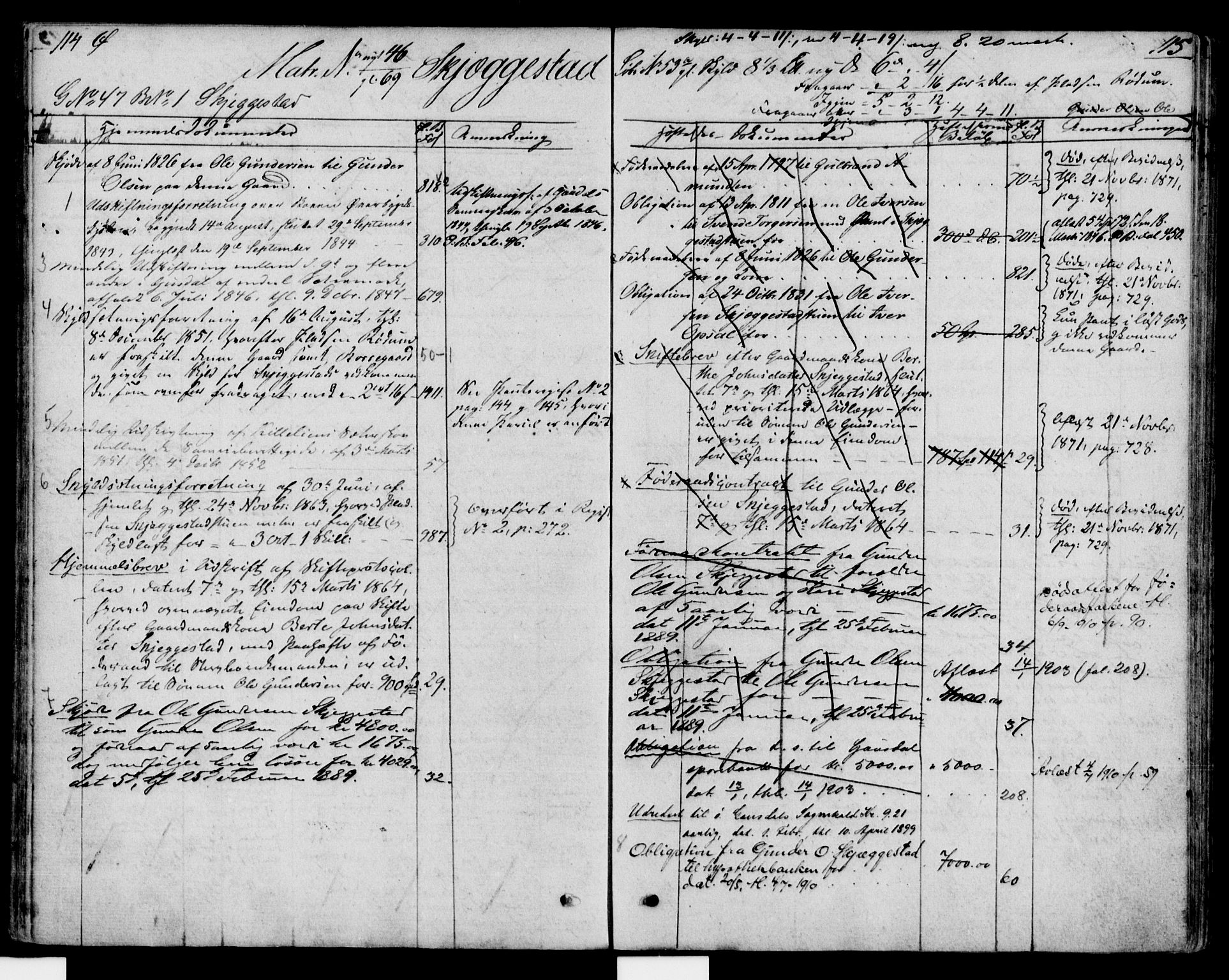Sør-Gudbrandsdal tingrett, SAH/TING-004/H/Ha/Had/L0006: Mortgage register no. 2.6.I, 1839-1912, p. 114-115