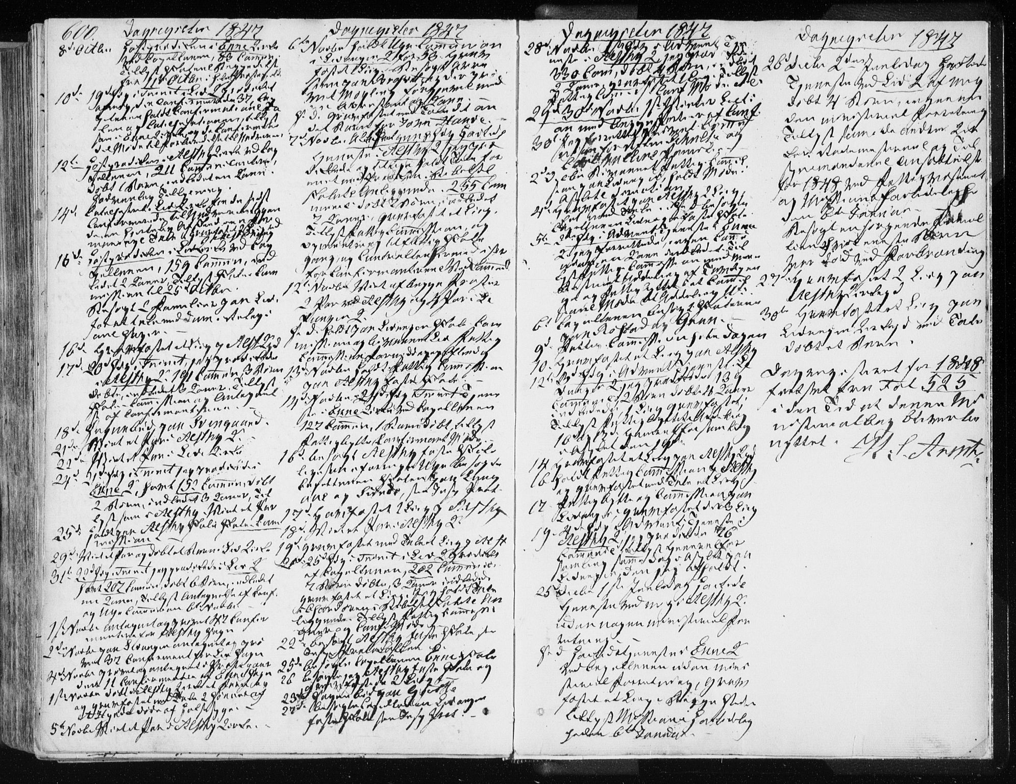 Ministerialprotokoller, klokkerbøker og fødselsregistre - Nord-Trøndelag, SAT/A-1458/717/L0154: Parish register (official) no. 717A06 /1, 1836-1849, p. 600