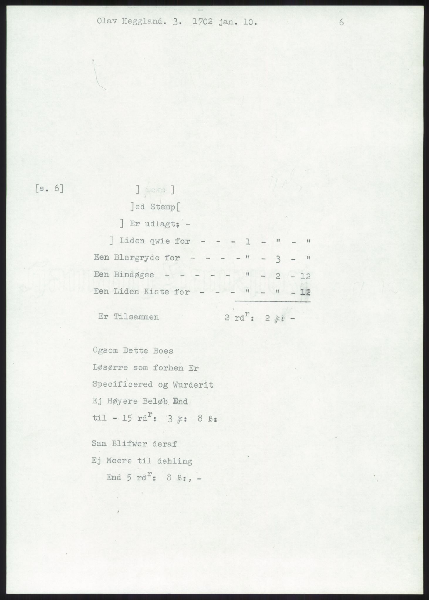 Samlinger til kildeutgivelse, Diplomavskriftsamlingen, RA/EA-4053/H/Ha, p. 1547