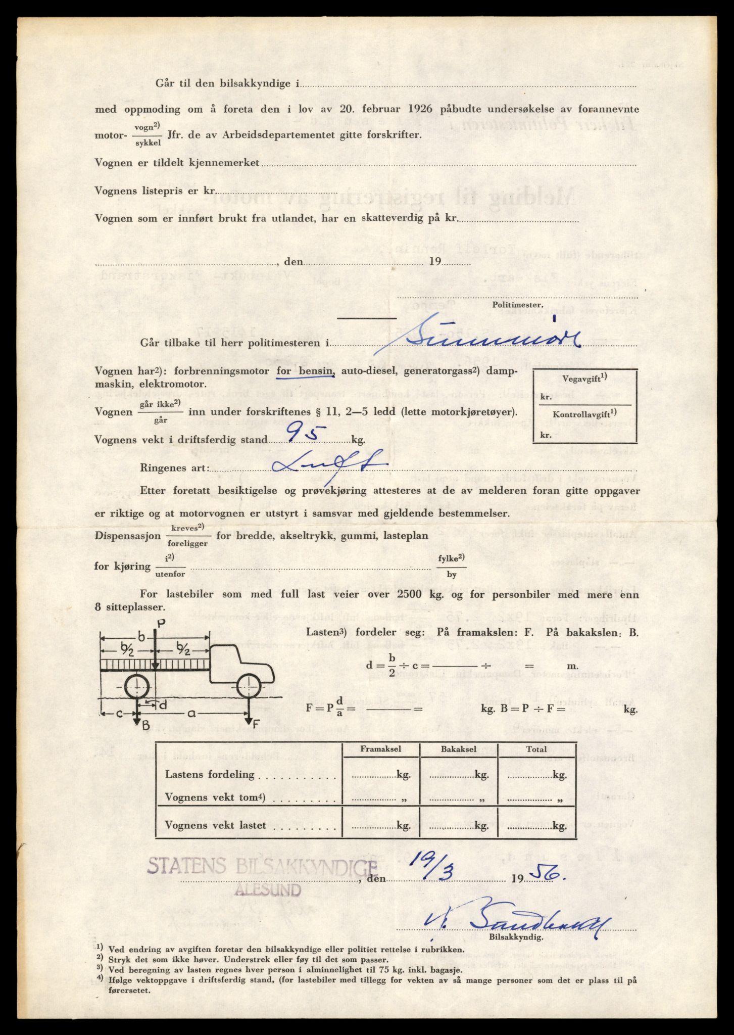 Møre og Romsdal vegkontor - Ålesund trafikkstasjon, AV/SAT-A-4099/F/Fe/L0039: Registreringskort for kjøretøy T 13361 - T 13530, 1927-1998, p. 1448