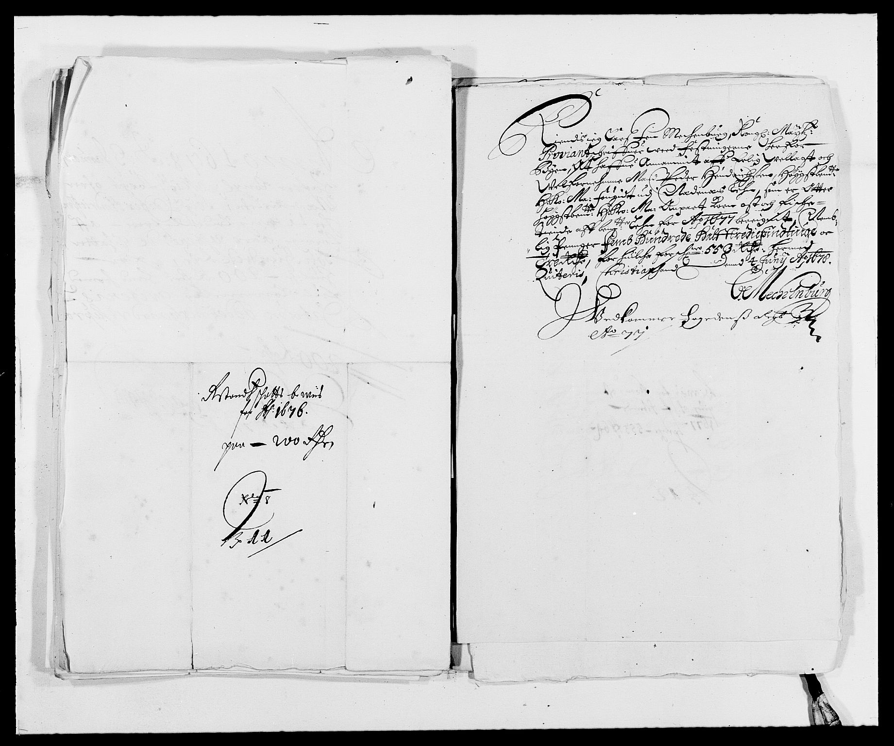 Rentekammeret inntil 1814, Reviderte regnskaper, Fogderegnskap, AV/RA-EA-4092/R39/L2302: Fogderegnskap Nedenes, 1677-1678, p. 22