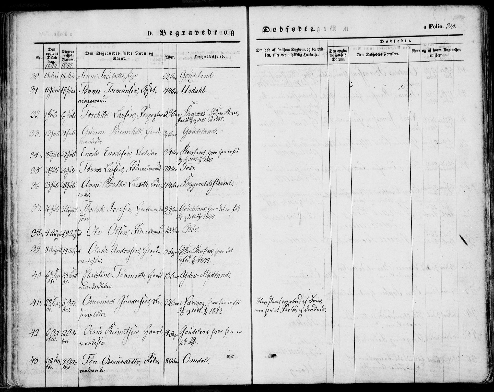 Sokndal sokneprestkontor, AV/SAST-A-101808: Parish register (official) no. A 8.2, 1842-1857, p. 310