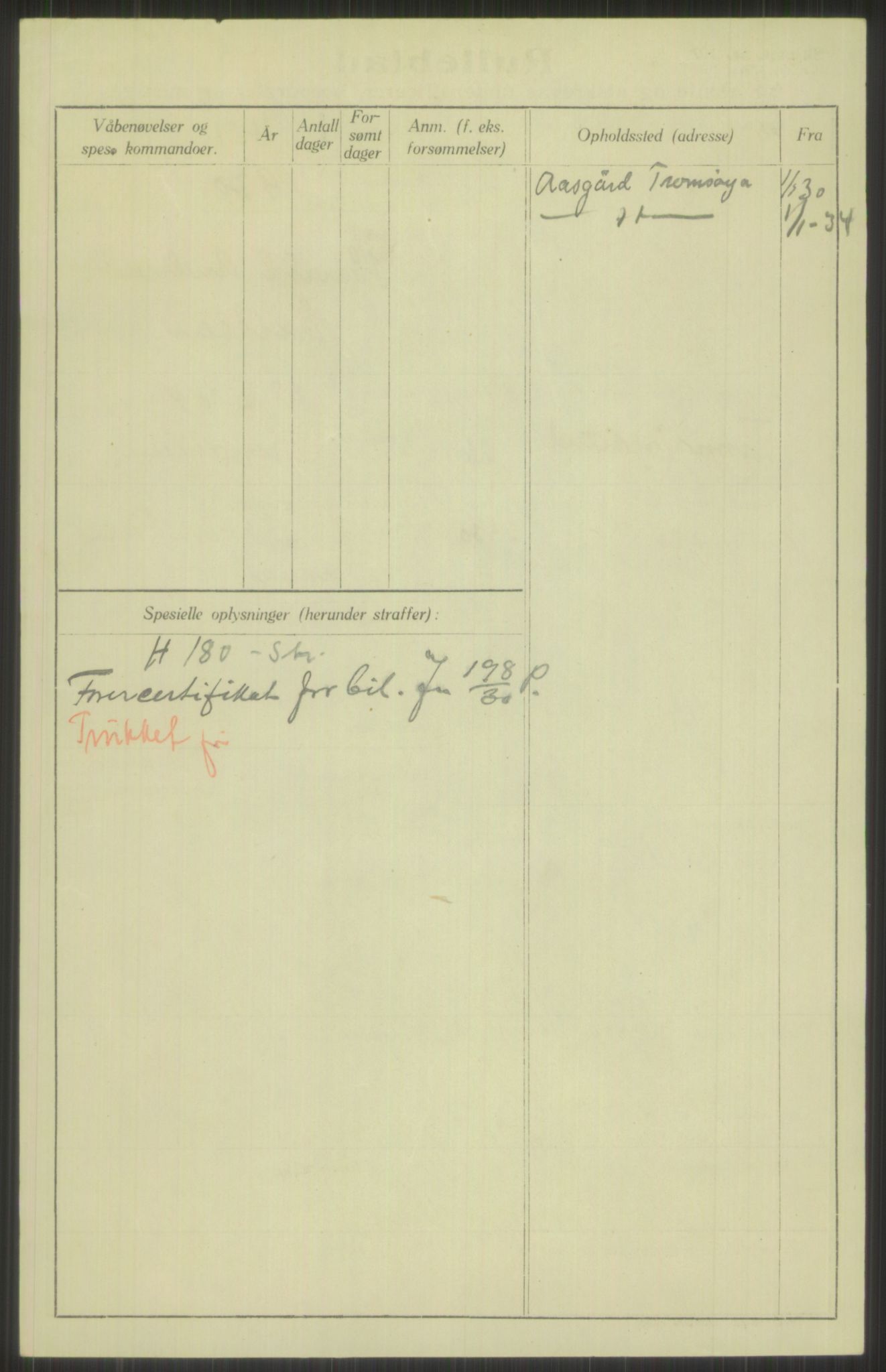 Forsvaret, Troms infanteriregiment nr. 16, AV/RA-RAFA-3146/P/Pa/L0014: Rulleblad for regimentets menige mannskaper, årsklasse 1930, 1930, p. 130