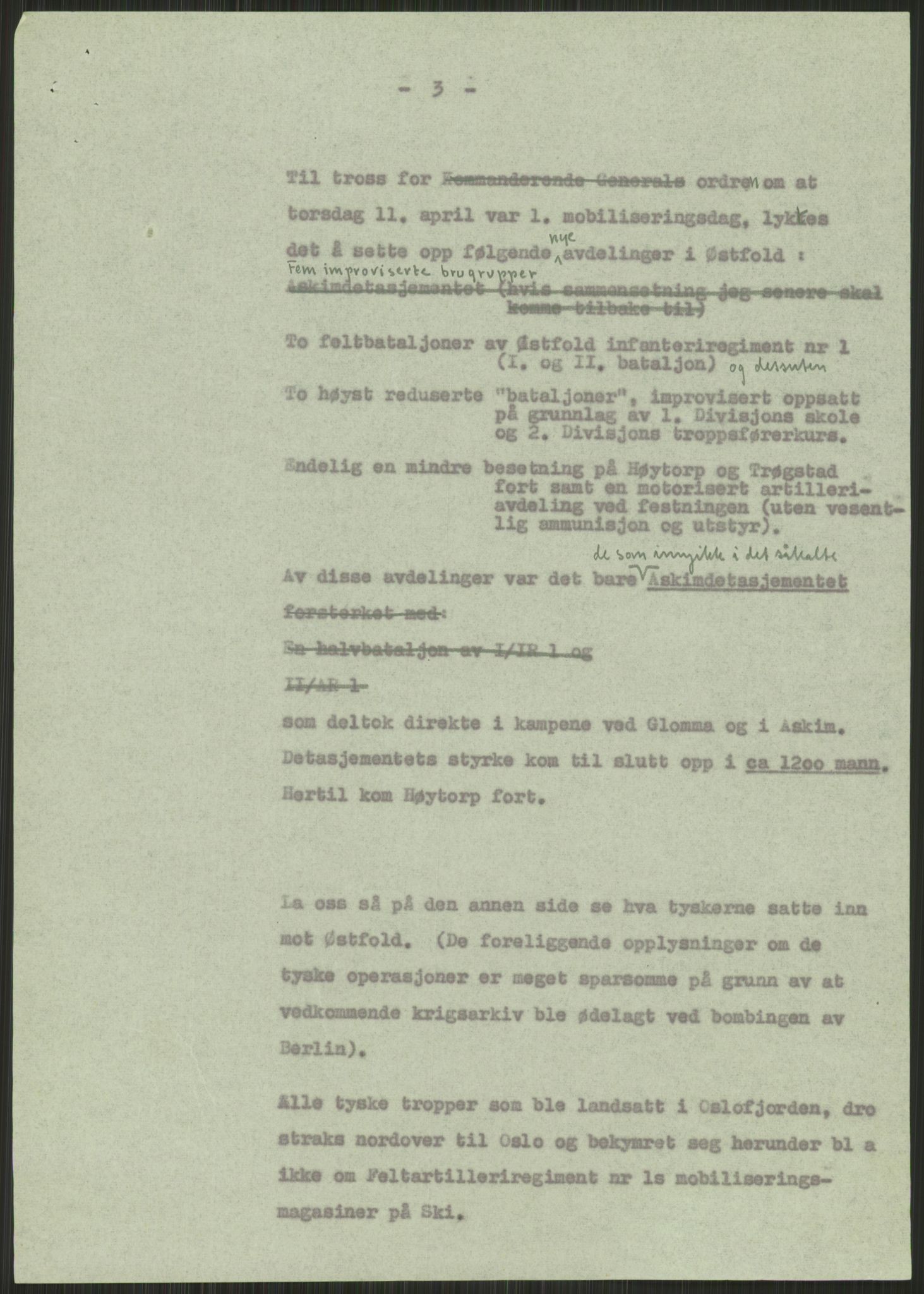 Forsvaret, Forsvarets krigshistoriske avdeling, AV/RA-RAFA-2017/Y/Yb/L0057: II-C-11-150-161  -  1. Divisjon, 1940-1955, p. 141